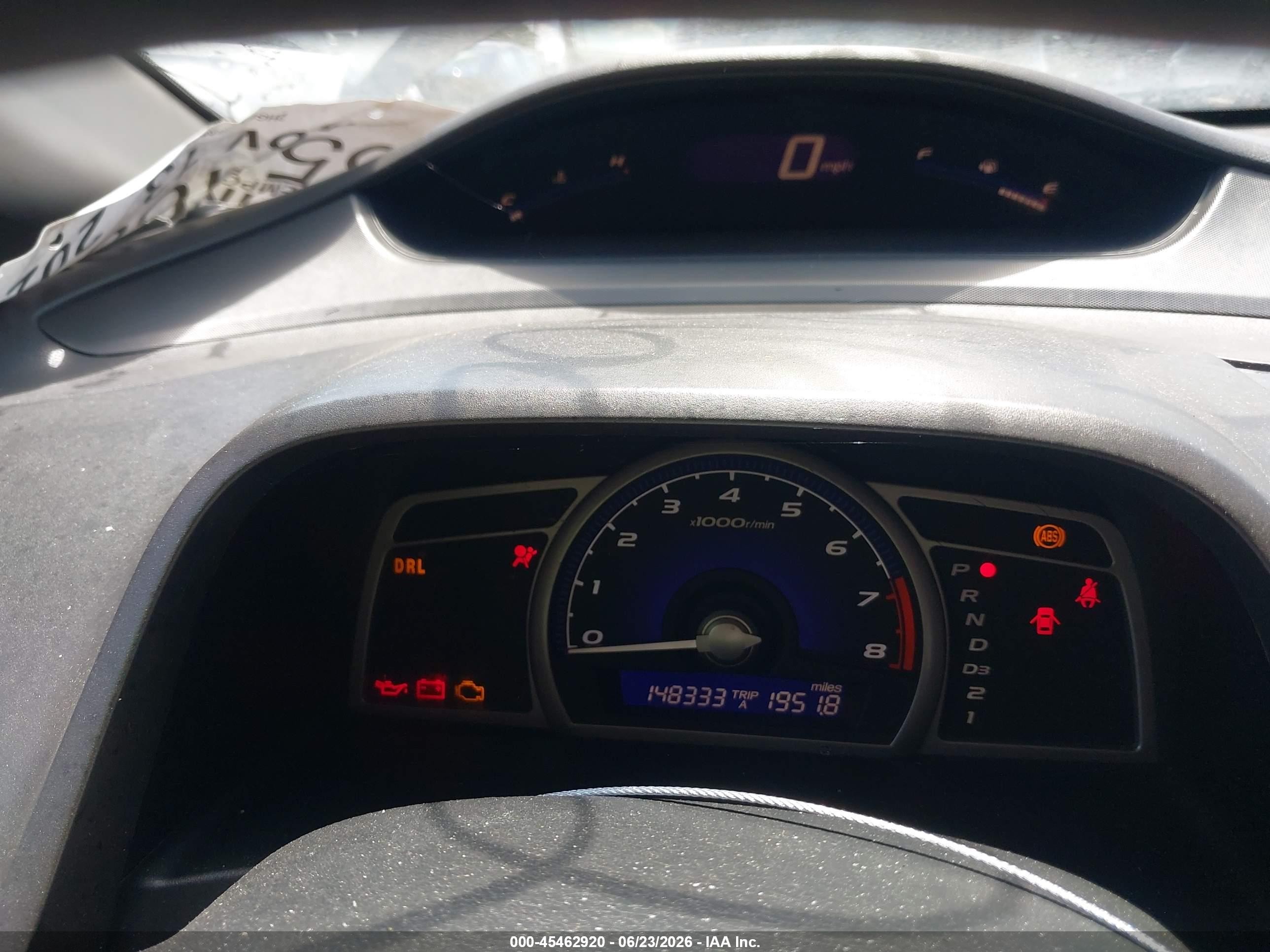 2008 Honda Civic Lx Gray vin: 2HGFA16508H324574