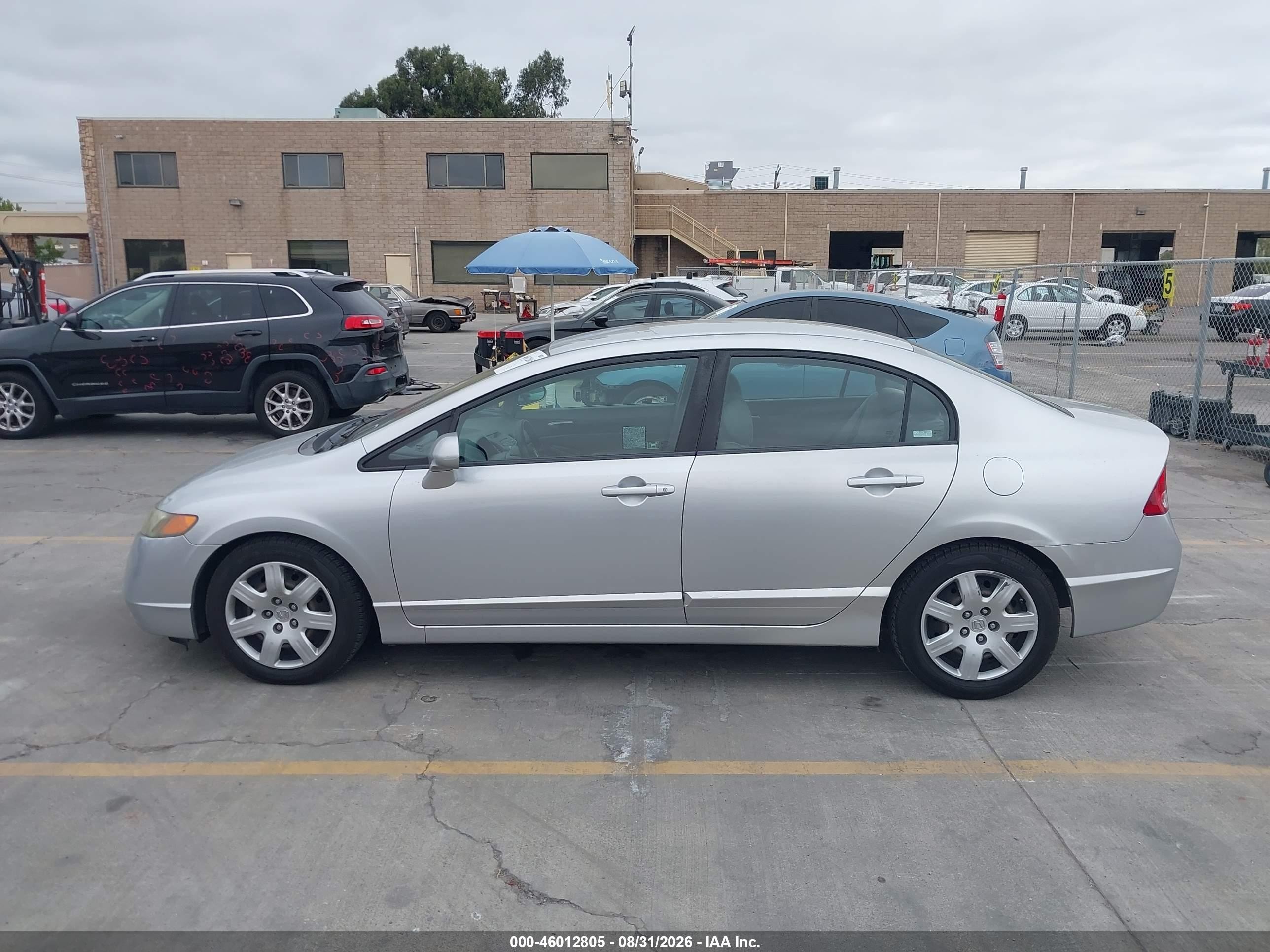2008 Honda Civic Lx Серый vin: 2HGFA16508H325708