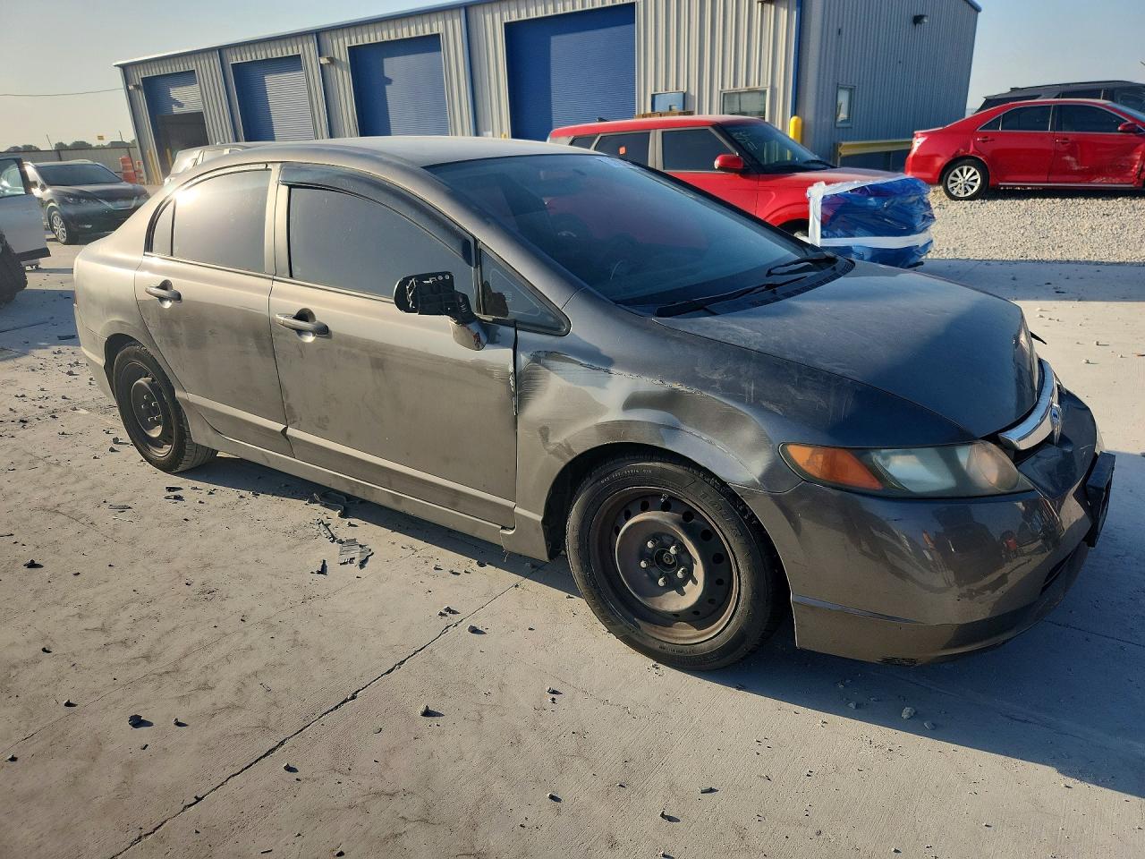2008 Honda Civic Lx Silver vin: 2HGFA16508H330648