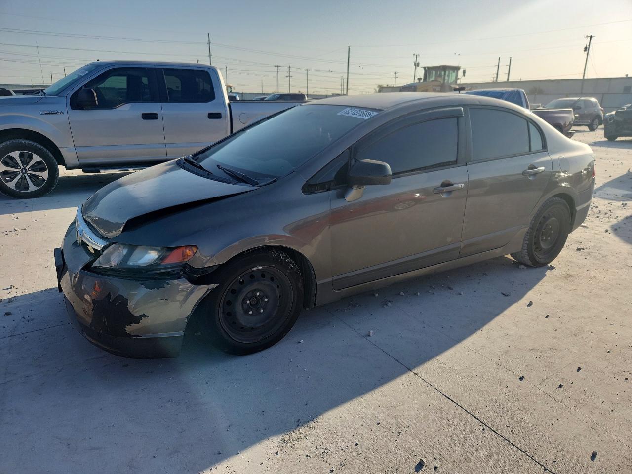 2008 Honda Civic Lx Silver vin: 2HGFA16508H330648