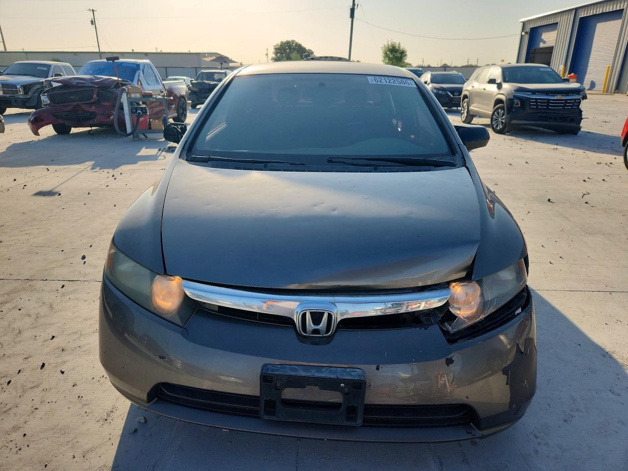 2008 Honda Civic Lx Silver vin: 2HGFA16508H330648