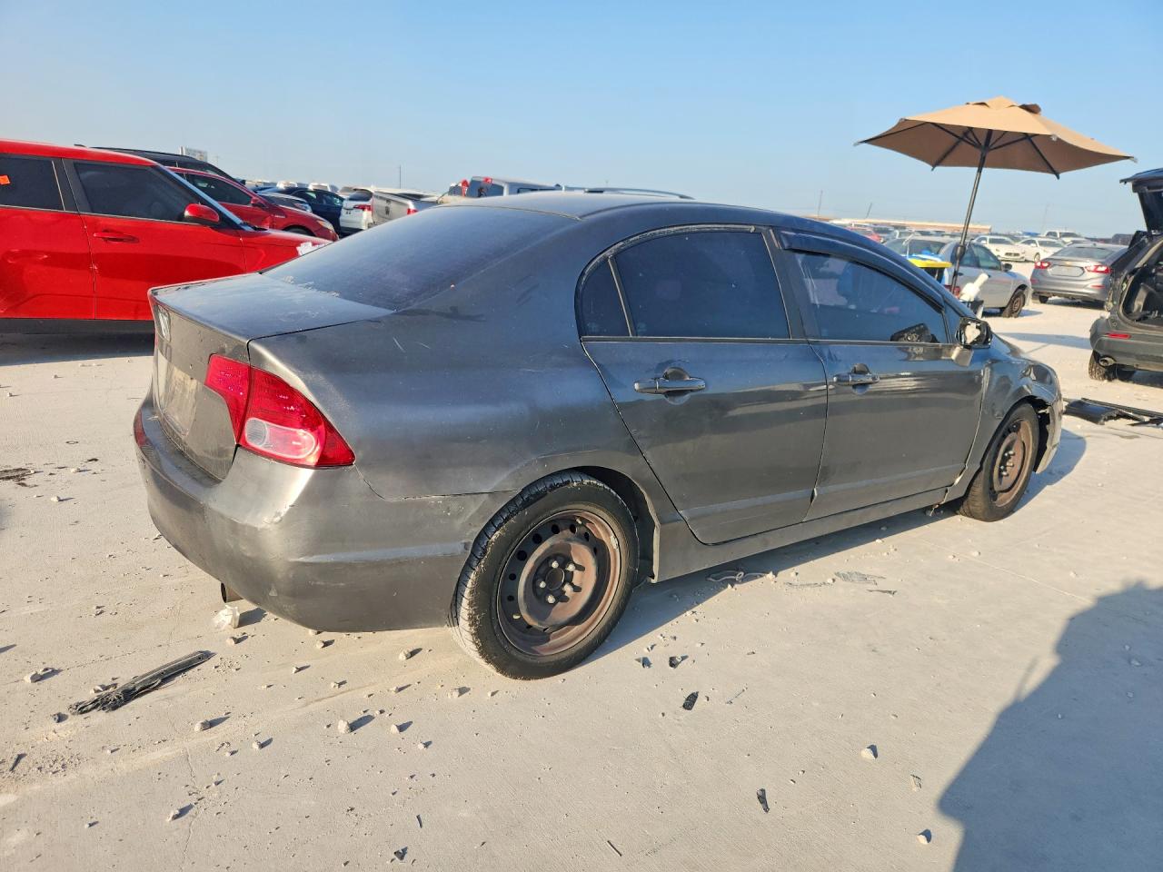 2008 Honda Civic Lx Silver vin: 2HGFA16508H330648