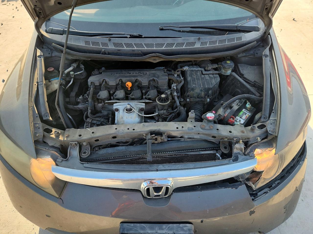2008 Honda Civic Lx Silver vin: 2HGFA16508H330648