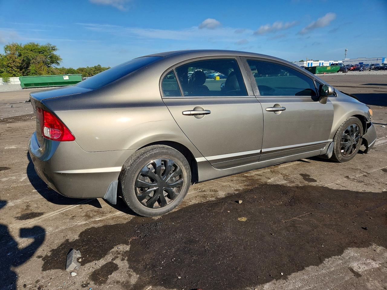 2008 Honda Civic Lx Серый vin: 2HGFA16508H344503