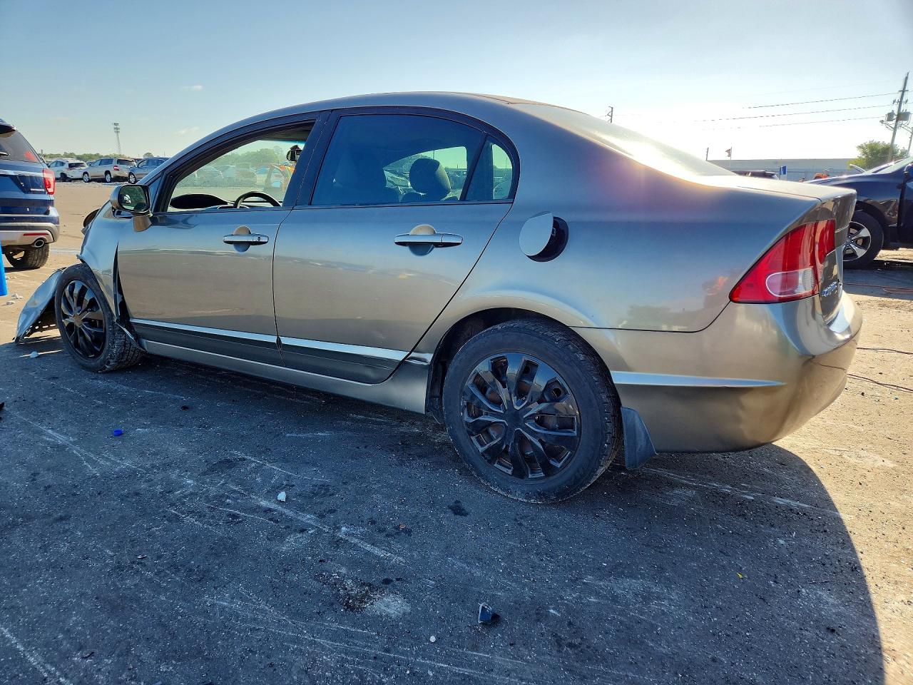 2008 Honda Civic Lx Серый vin: 2HGFA16508H344503