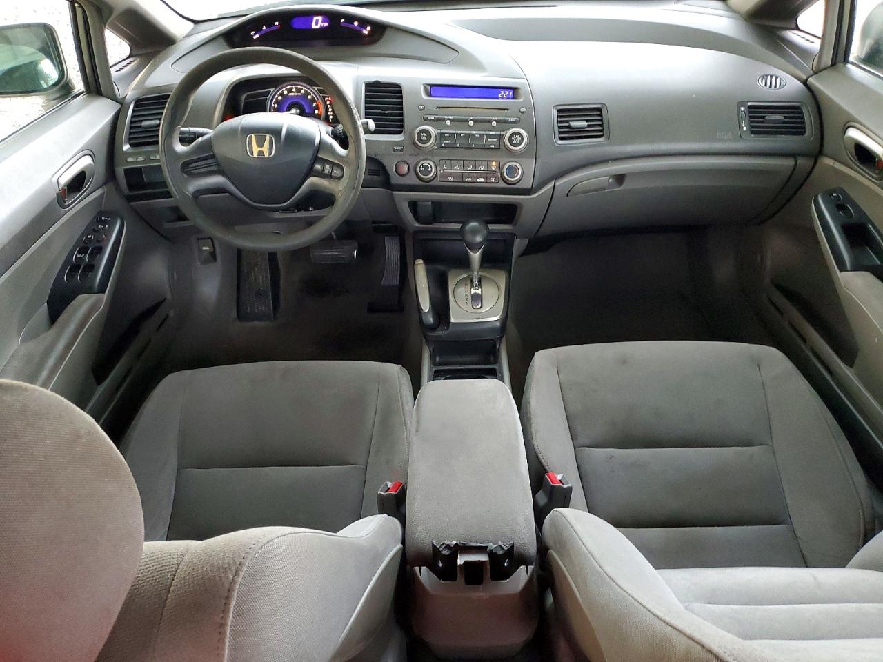 2008 Honda Civic Lx Gray vin: 2HGFA16508H347238