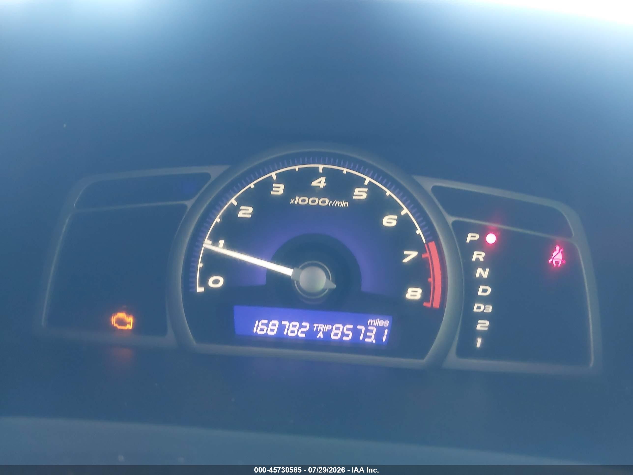 2008 Honda Civic Lx Красный vin: 2HGFA16508H509983