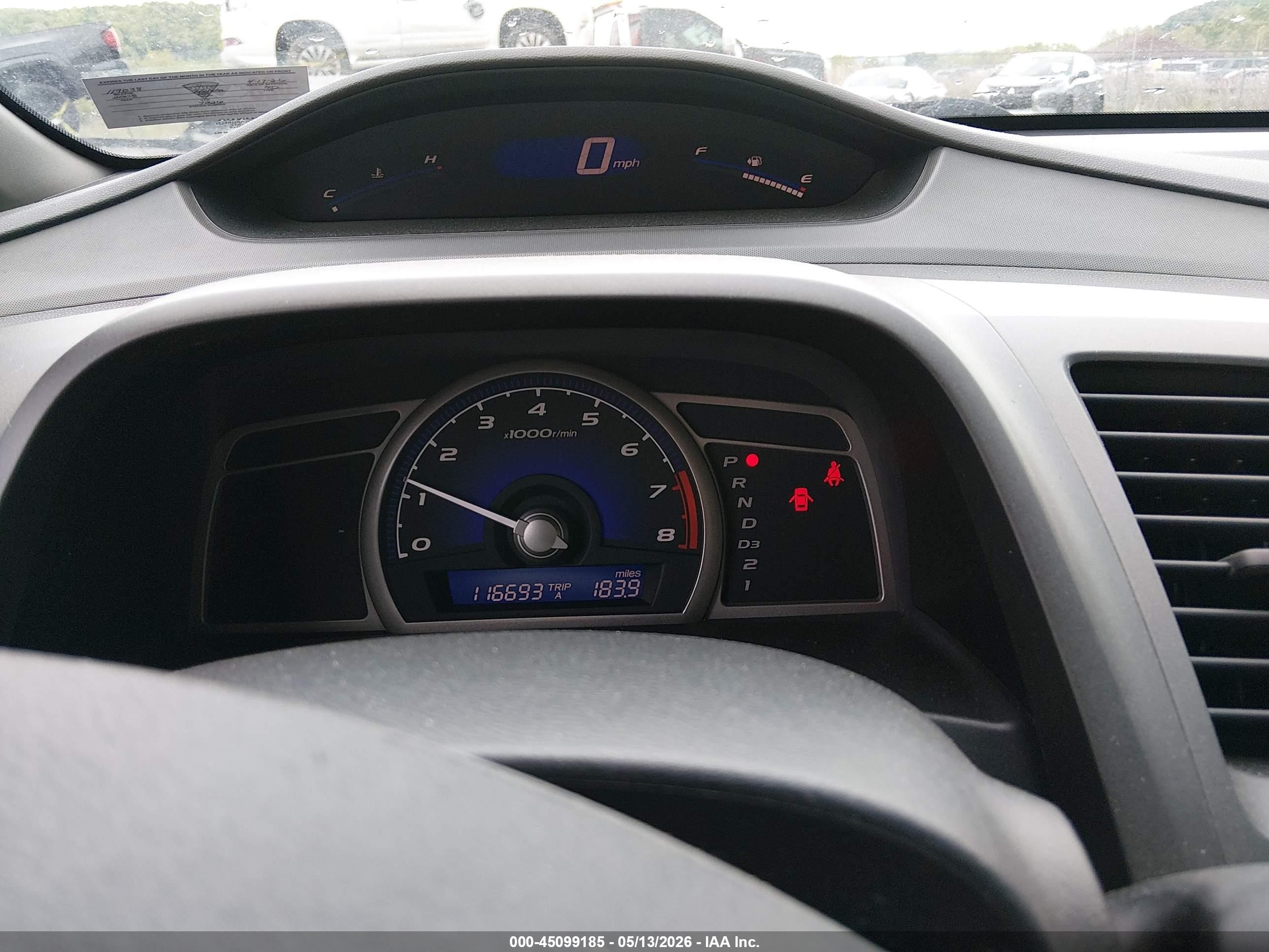2008 Honda Civic Lx Черный vin: 2HGFA16508H513998