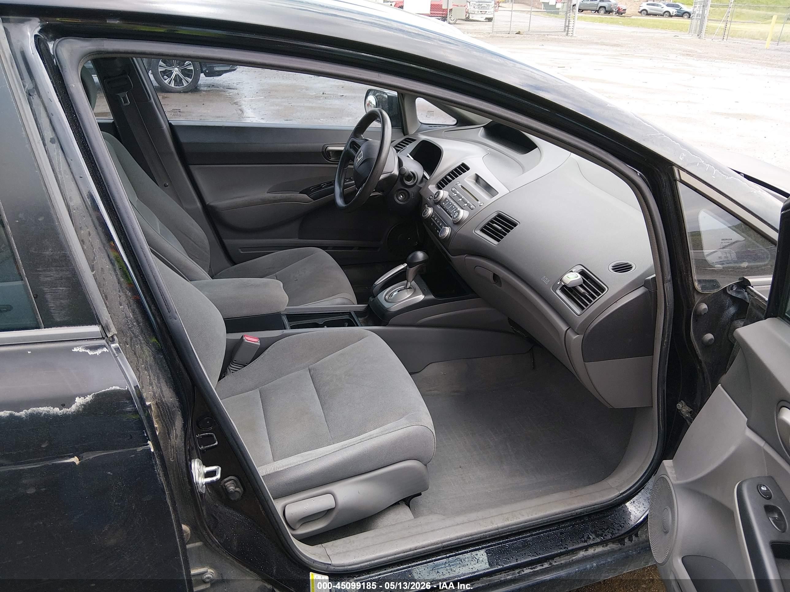 2008 Honda Civic Lx Черный vin: 2HGFA16508H513998