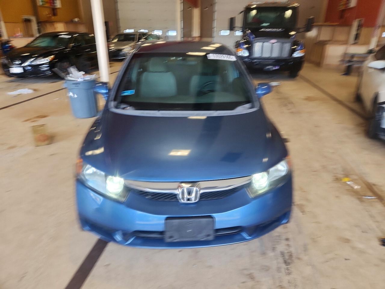 2008 Honda Civic Lx Blue vin: 2HGFA16508H527948