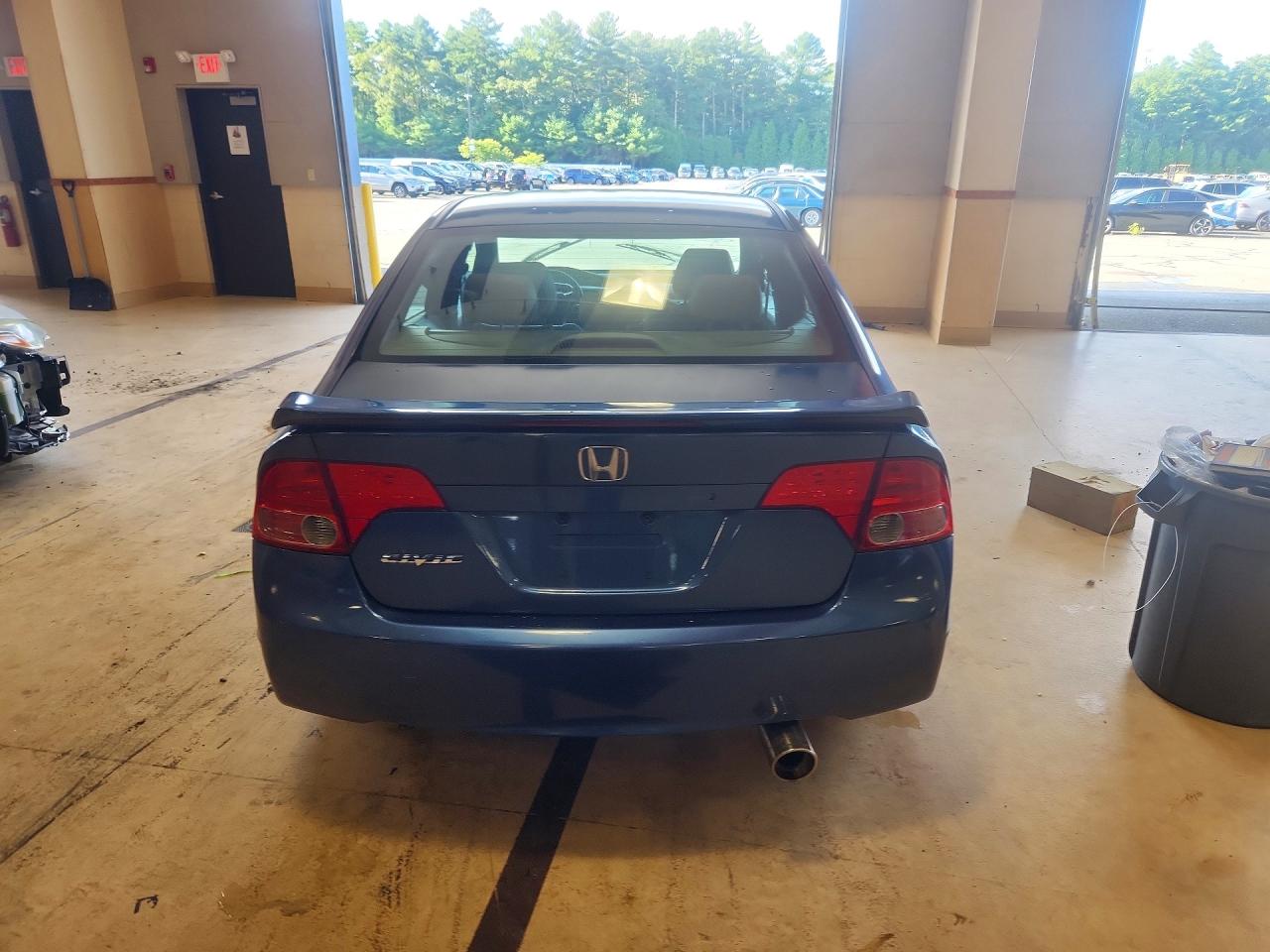 2008 Honda Civic Lx Blue vin: 2HGFA16508H527948
