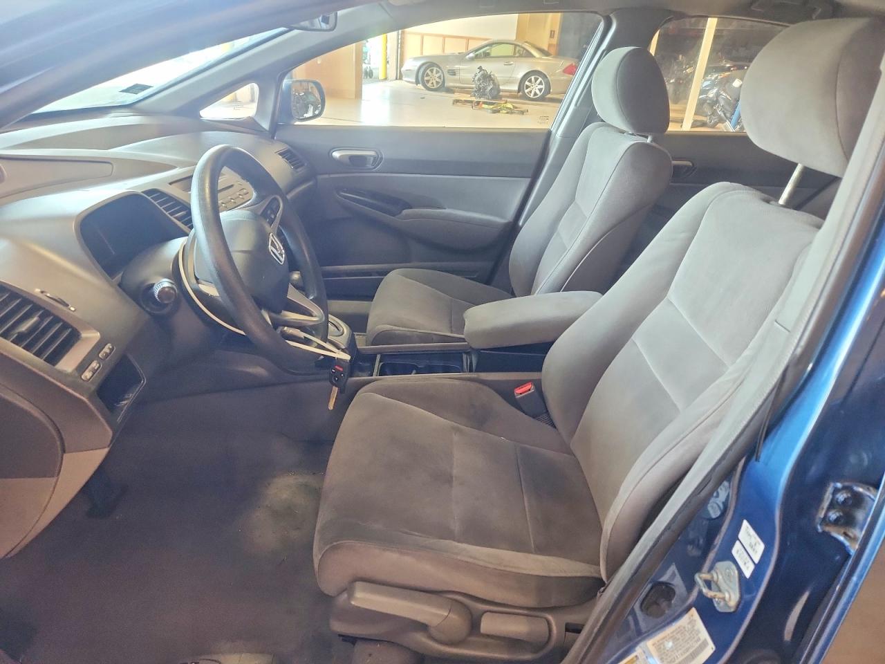 2008 Honda Civic Lx Blue vin: 2HGFA16508H527948