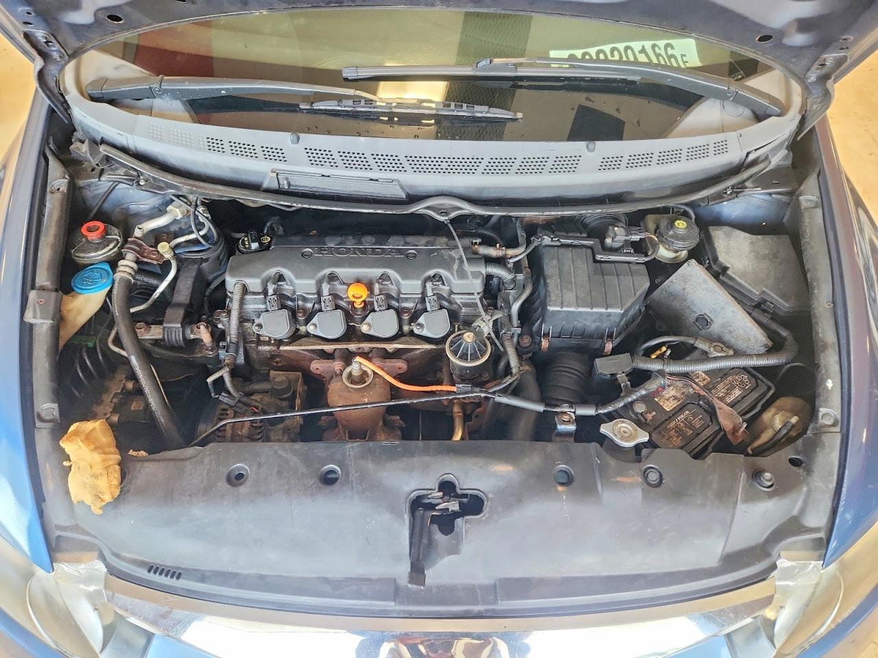 2008 Honda Civic Lx Blue vin: 2HGFA16508H527948