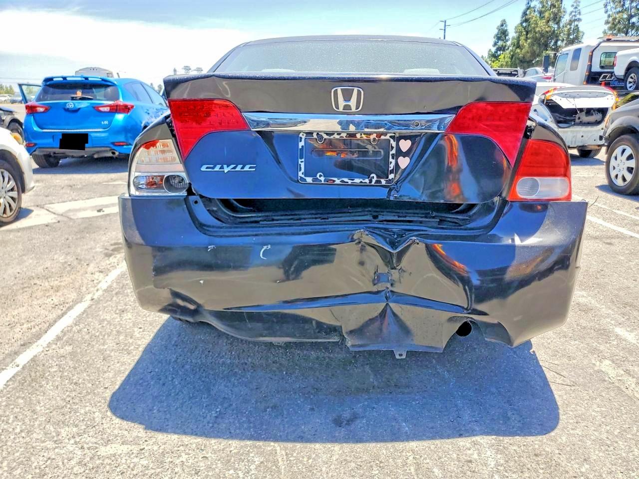 2009 Honda Civic Lx Black vin: 2HGFA16509H303161