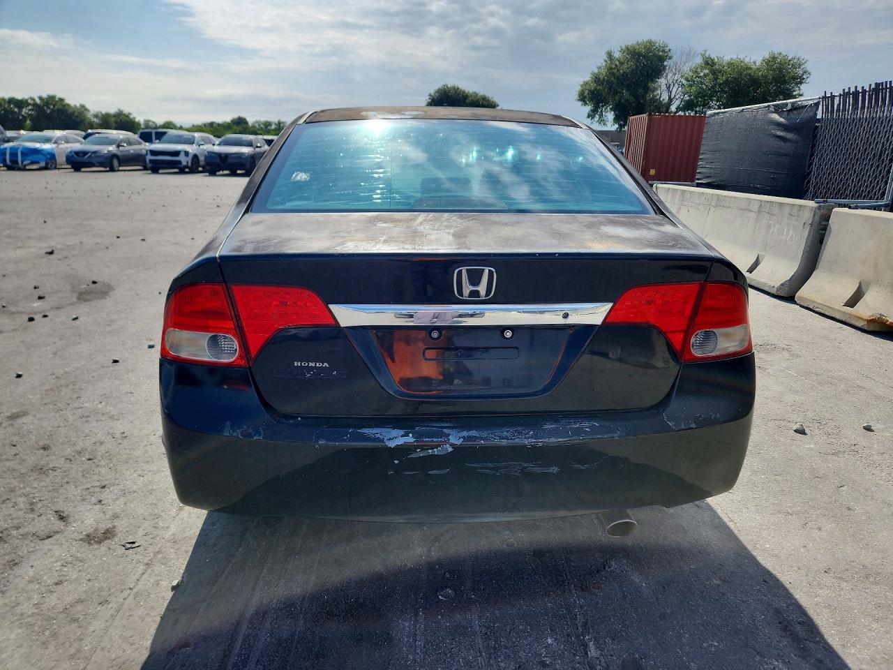 2009 Honda Civic Lx Black vin: 2HGFA16509H310322