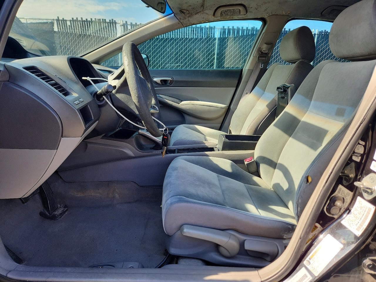 2009 Honda Civic Lx Black vin: 2HGFA16509H310322