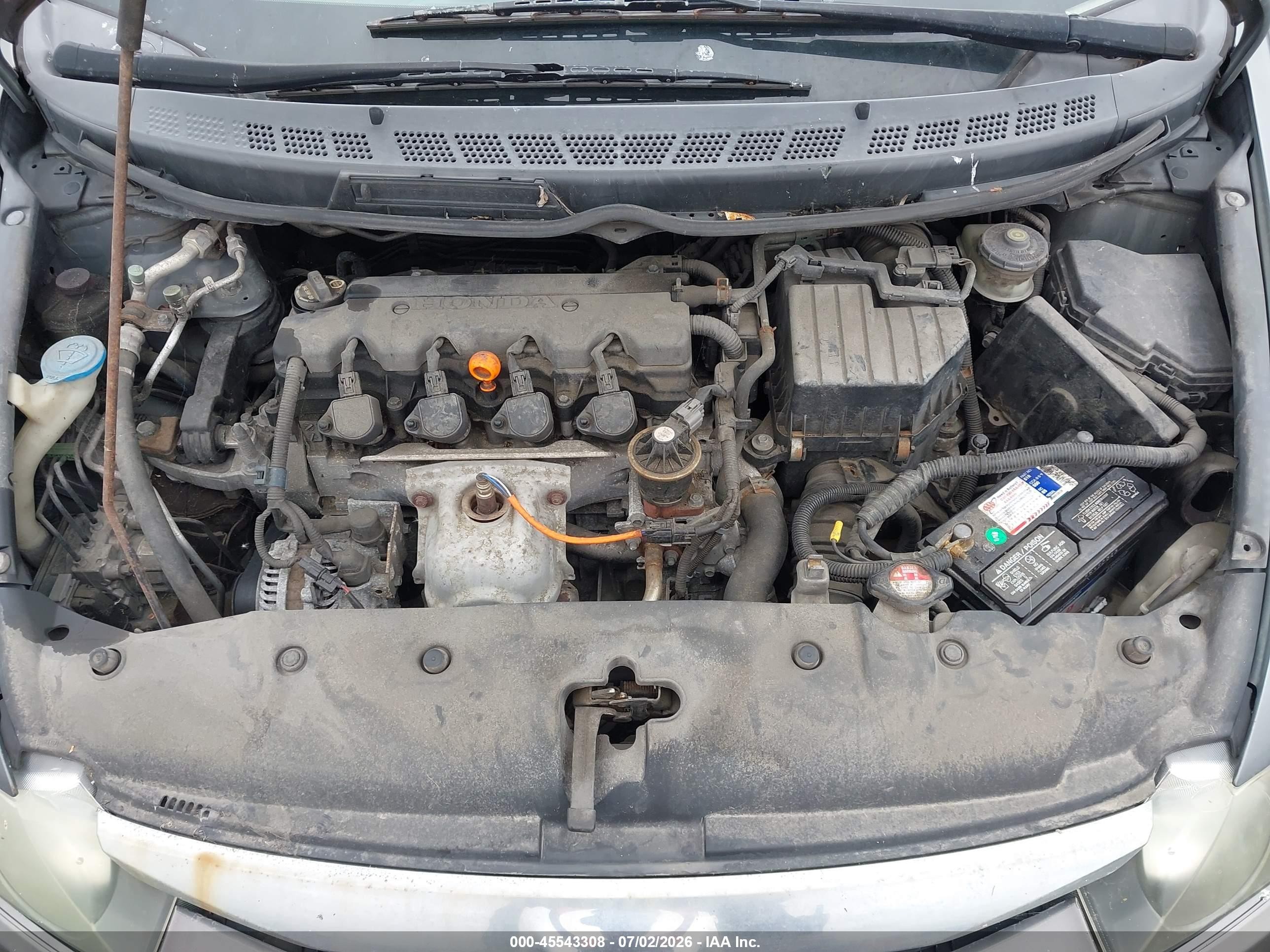 2009 Honda Civic Lx Gray vin: 2HGFA16509H310465