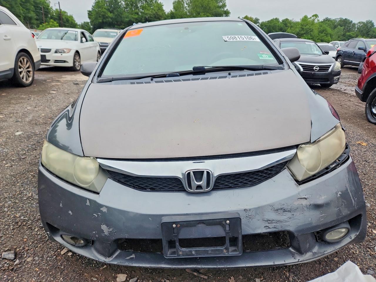 2009 Honda Civic Lx Серый vin: 2HGFA16509H321899