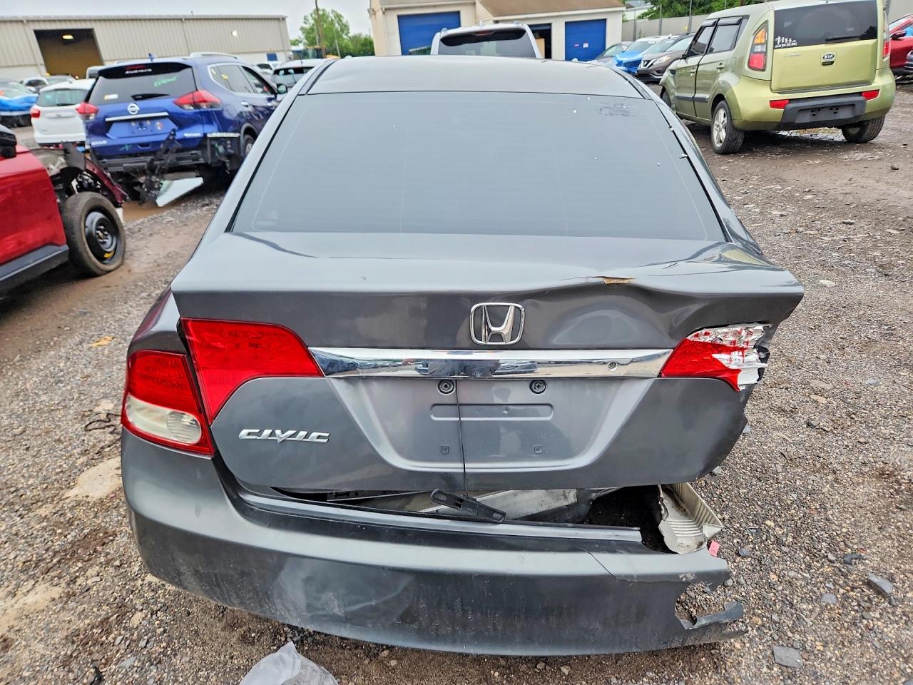 2009 Honda Civic Lx Серый vin: 2HGFA16509H321899