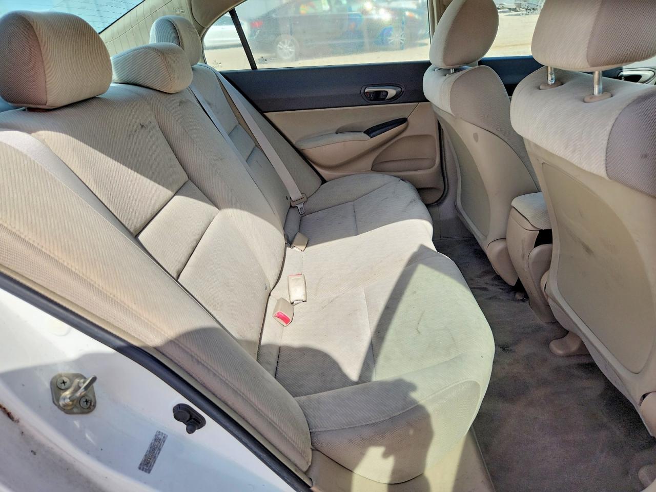 2009 Honda Civic Lx Белый vin: 2HGFA16509H361500