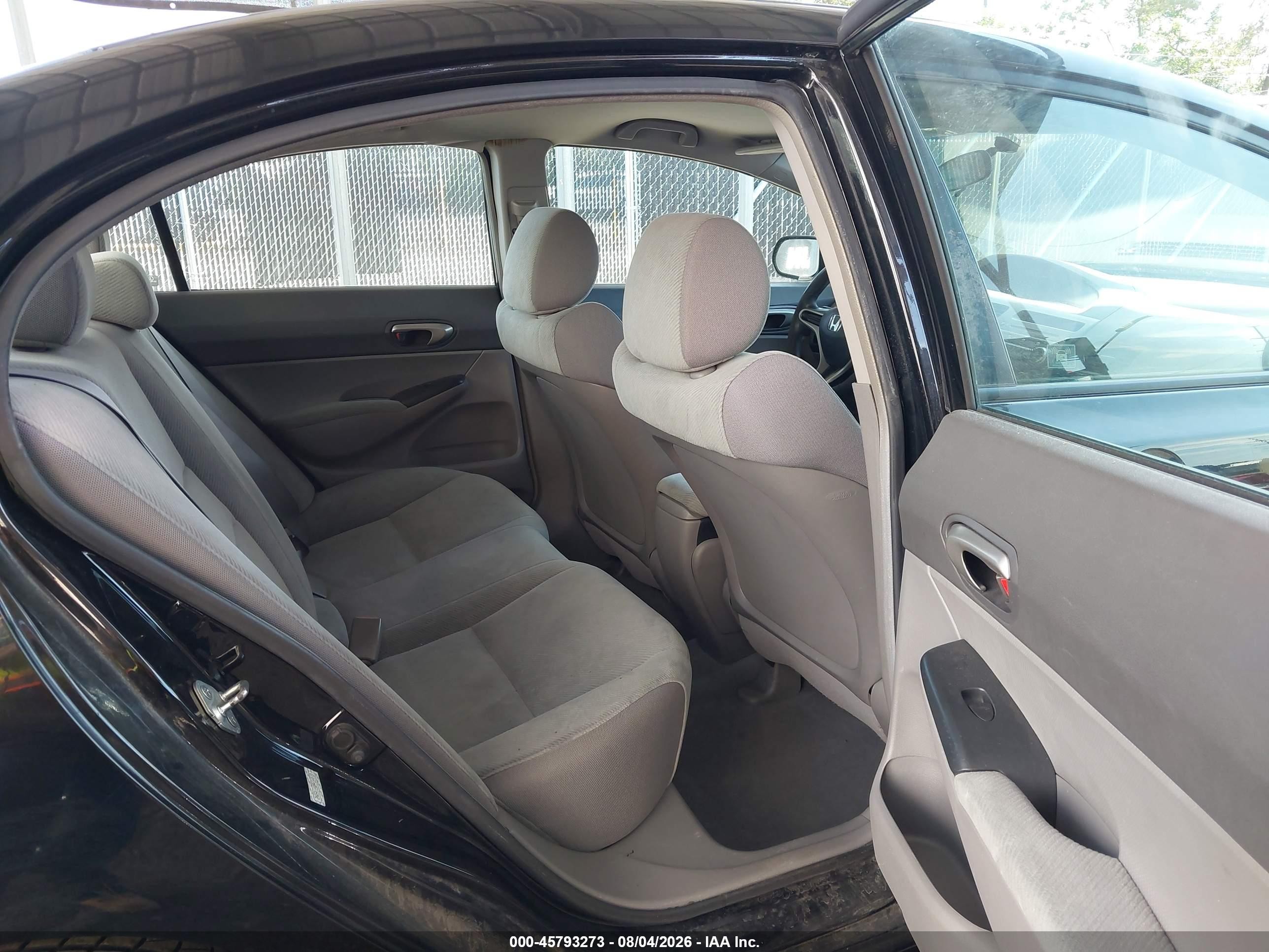 2009 Honda Civic Lx Черный vin: 2HGFA16509H369113