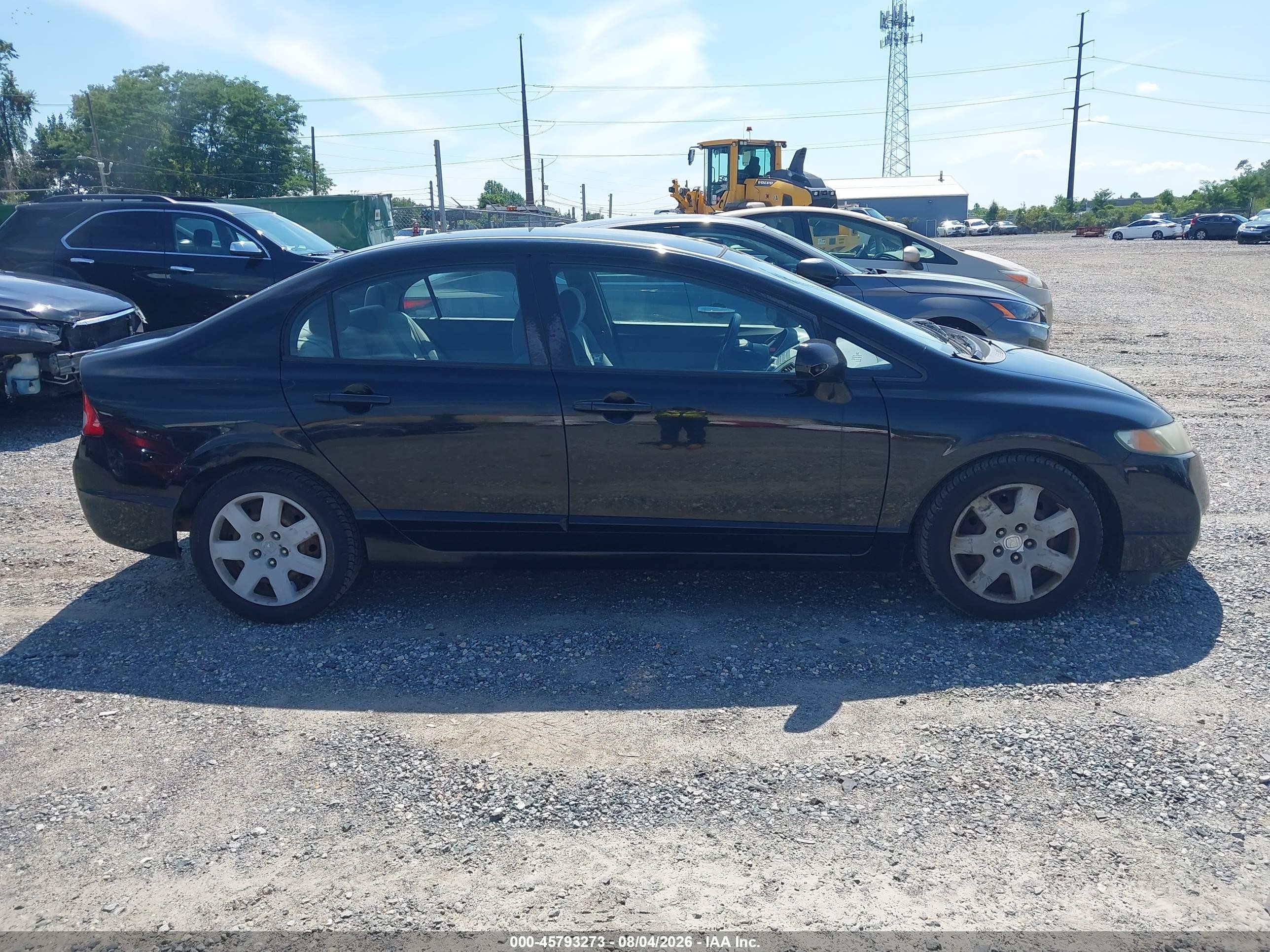 2009 Honda Civic Lx Черный vin: 2HGFA16509H369113