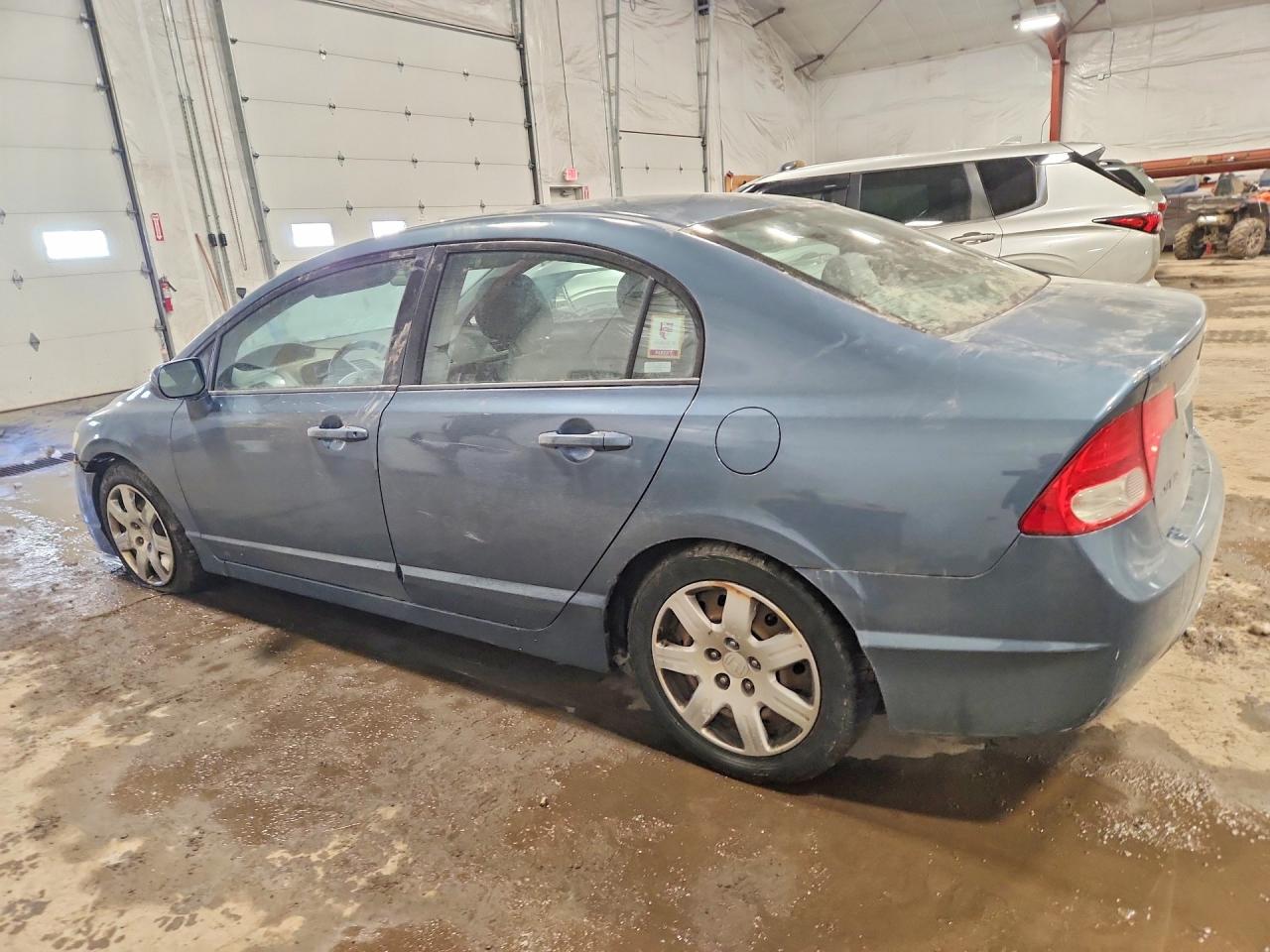2009 Honda Civic Lx Blue vin: 2HGFA16509H501982