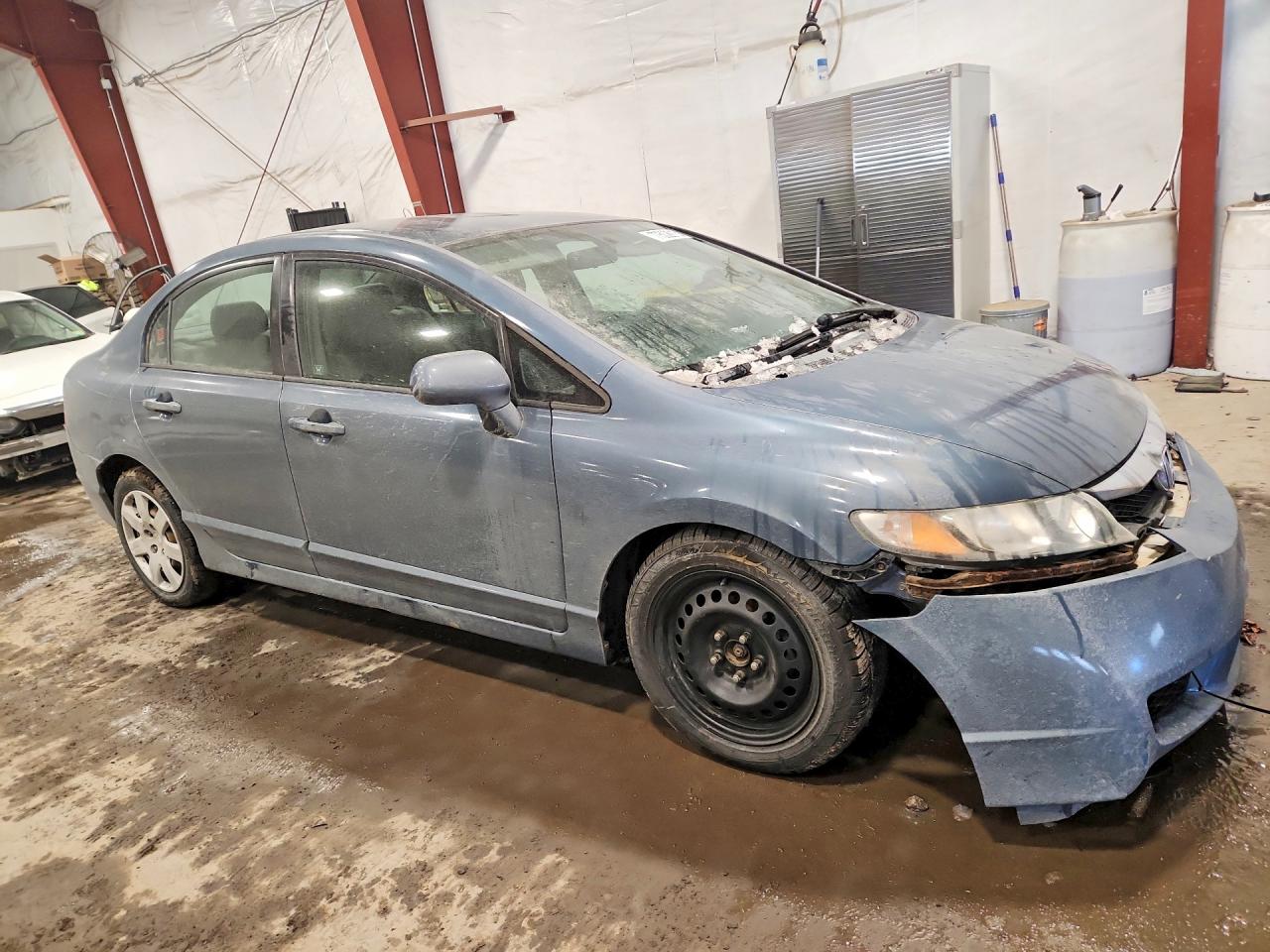 2009 Honda Civic Lx Blue vin: 2HGFA16509H501982