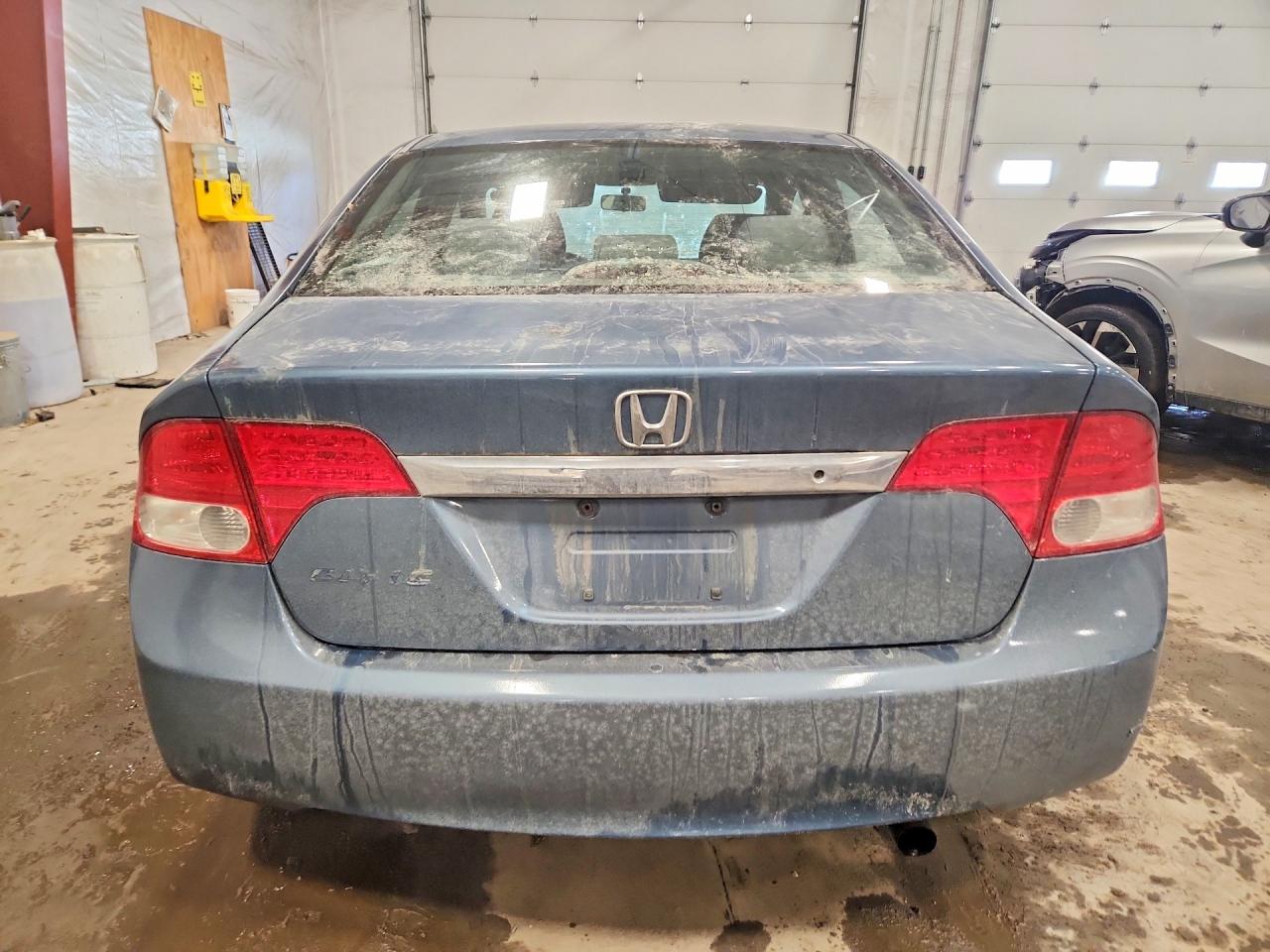 2009 Honda Civic Lx Blue vin: 2HGFA16509H501982