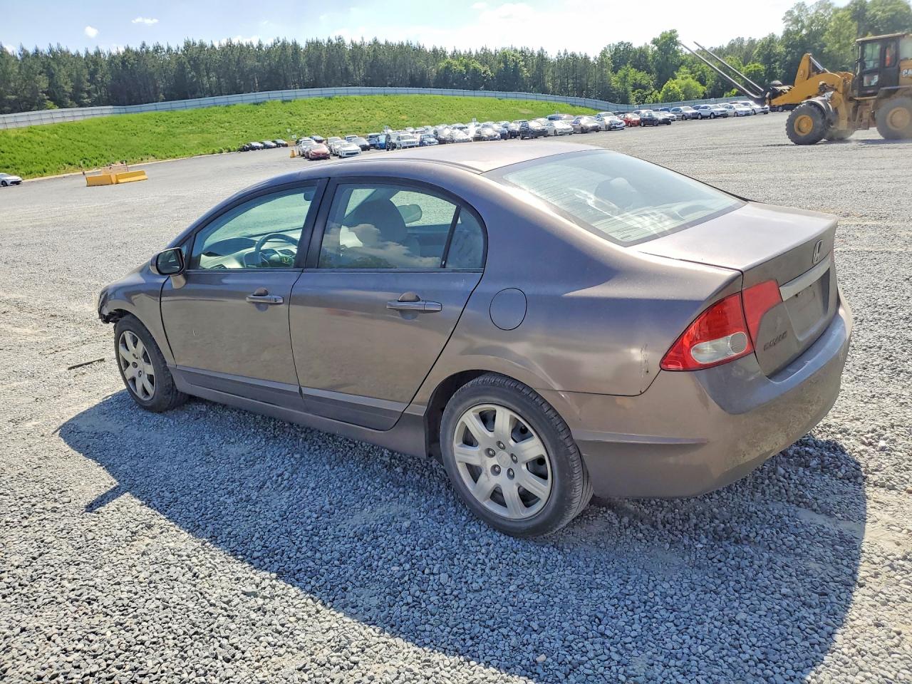 2009 Honda Civic Lx Gray vin: 2HGFA16509H518474