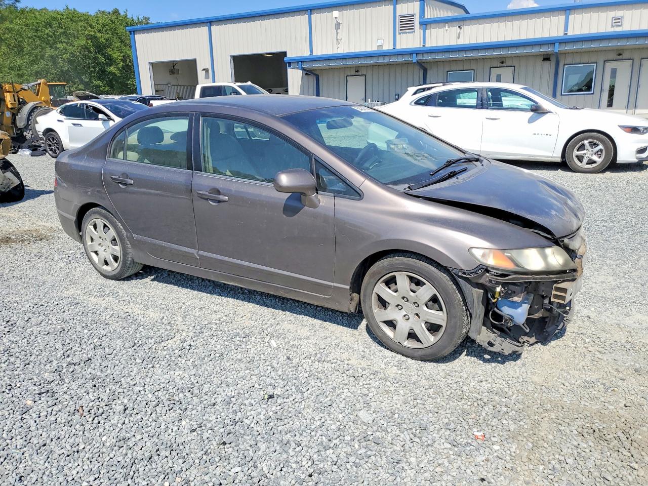 2009 Honda Civic Lx Gray vin: 2HGFA16509H518474