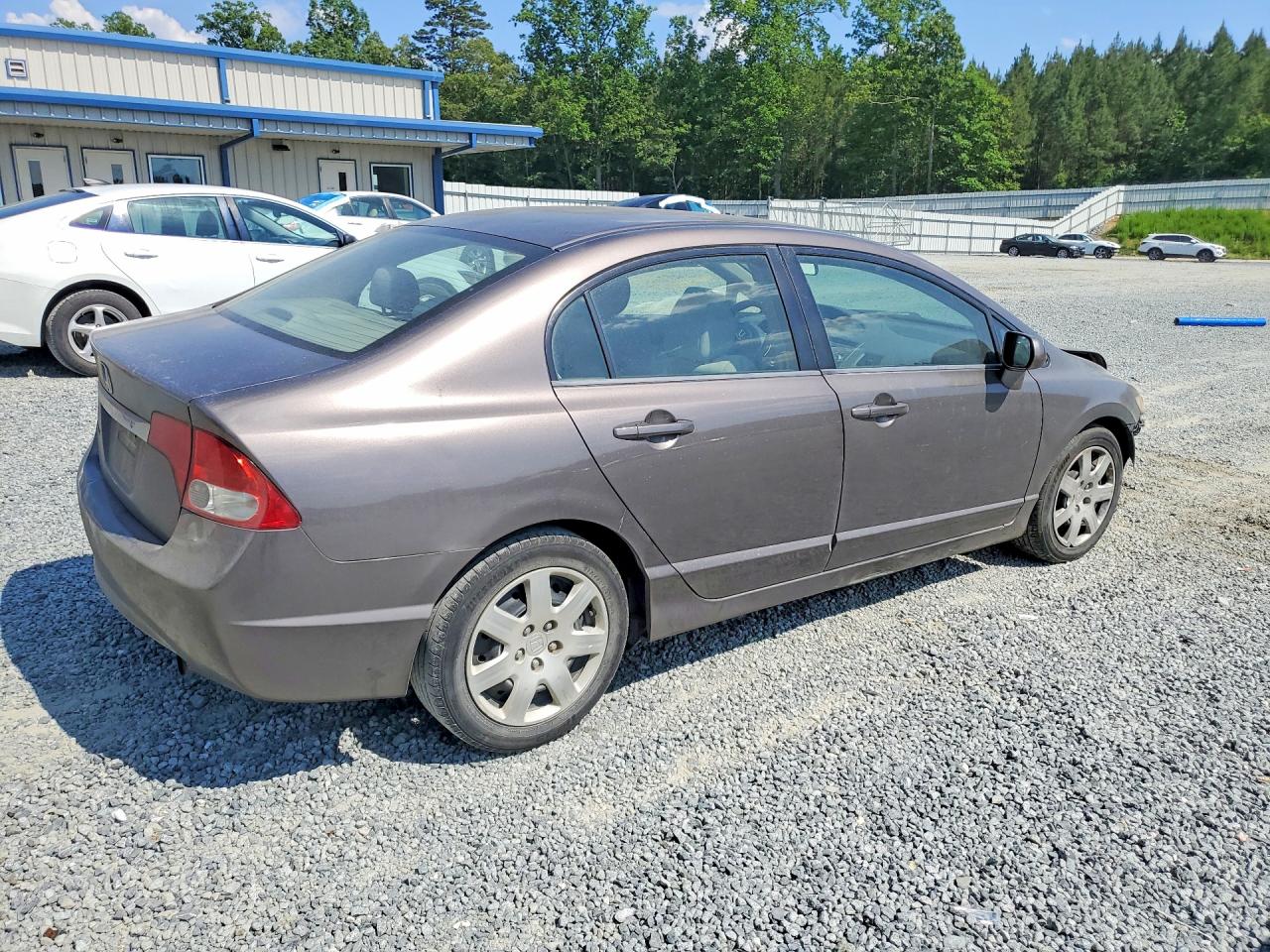 2009 Honda Civic Lx Gray vin: 2HGFA16509H518474