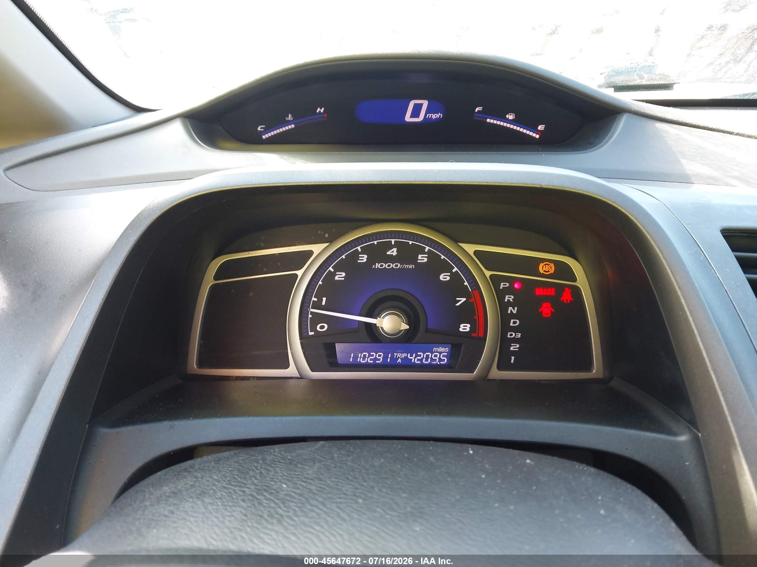 2009 Honda Civic Lx Silver vin: 2HGFA16509H539650
