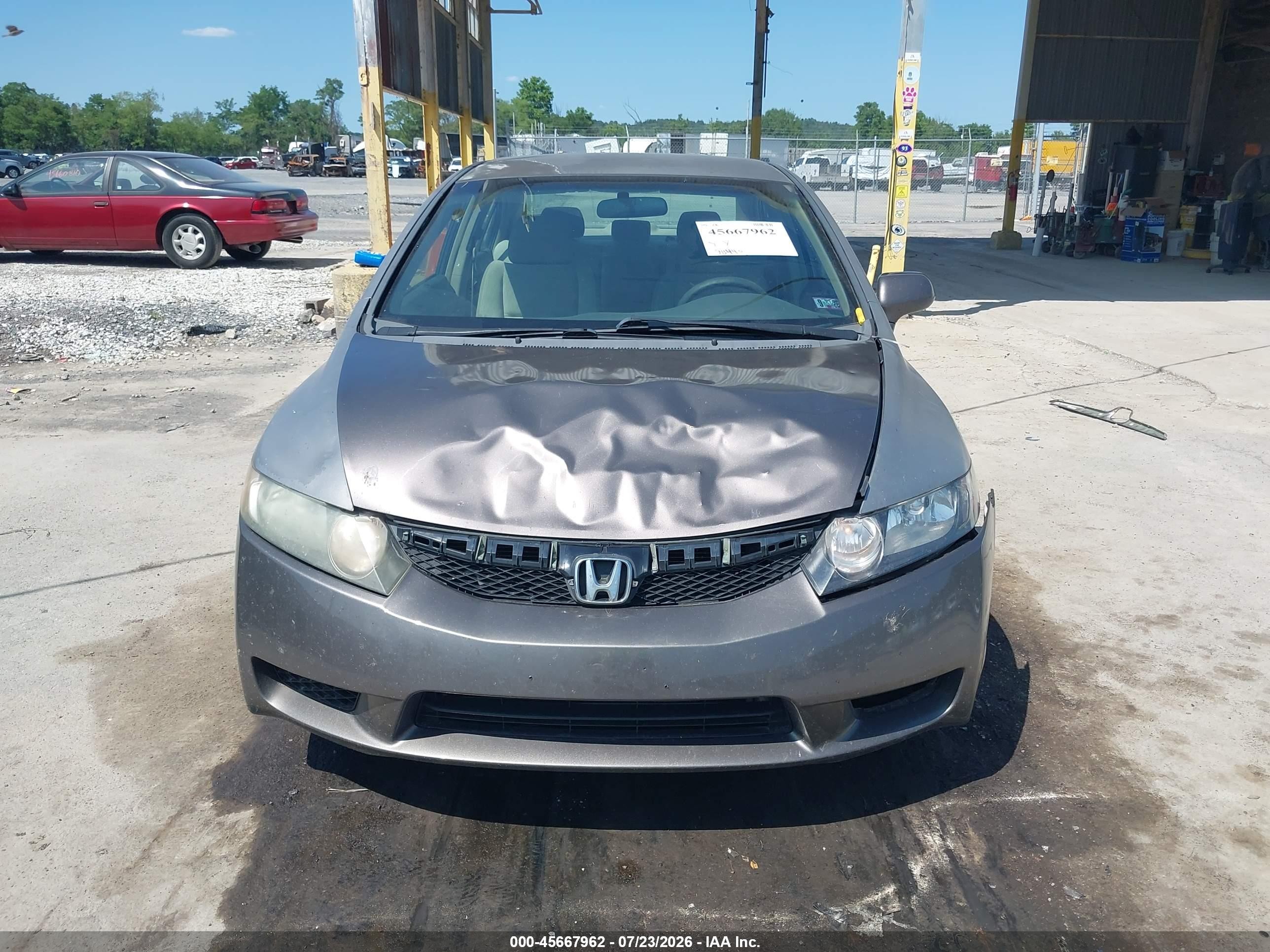 2009 Honda Civic Lx Silver vin: 2HGFA16509H546808