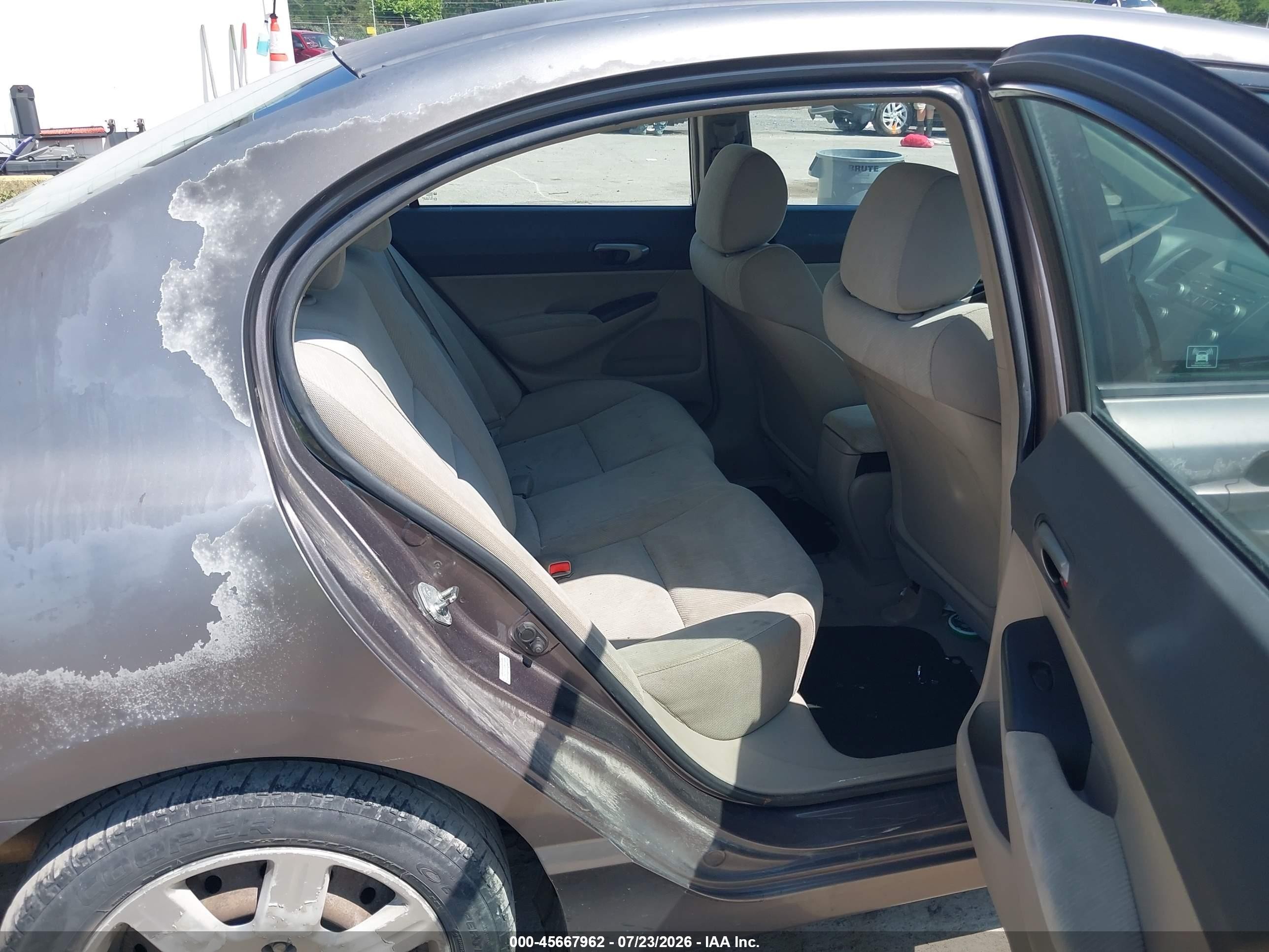 2009 Honda Civic Lx Silver vin: 2HGFA16509H546808