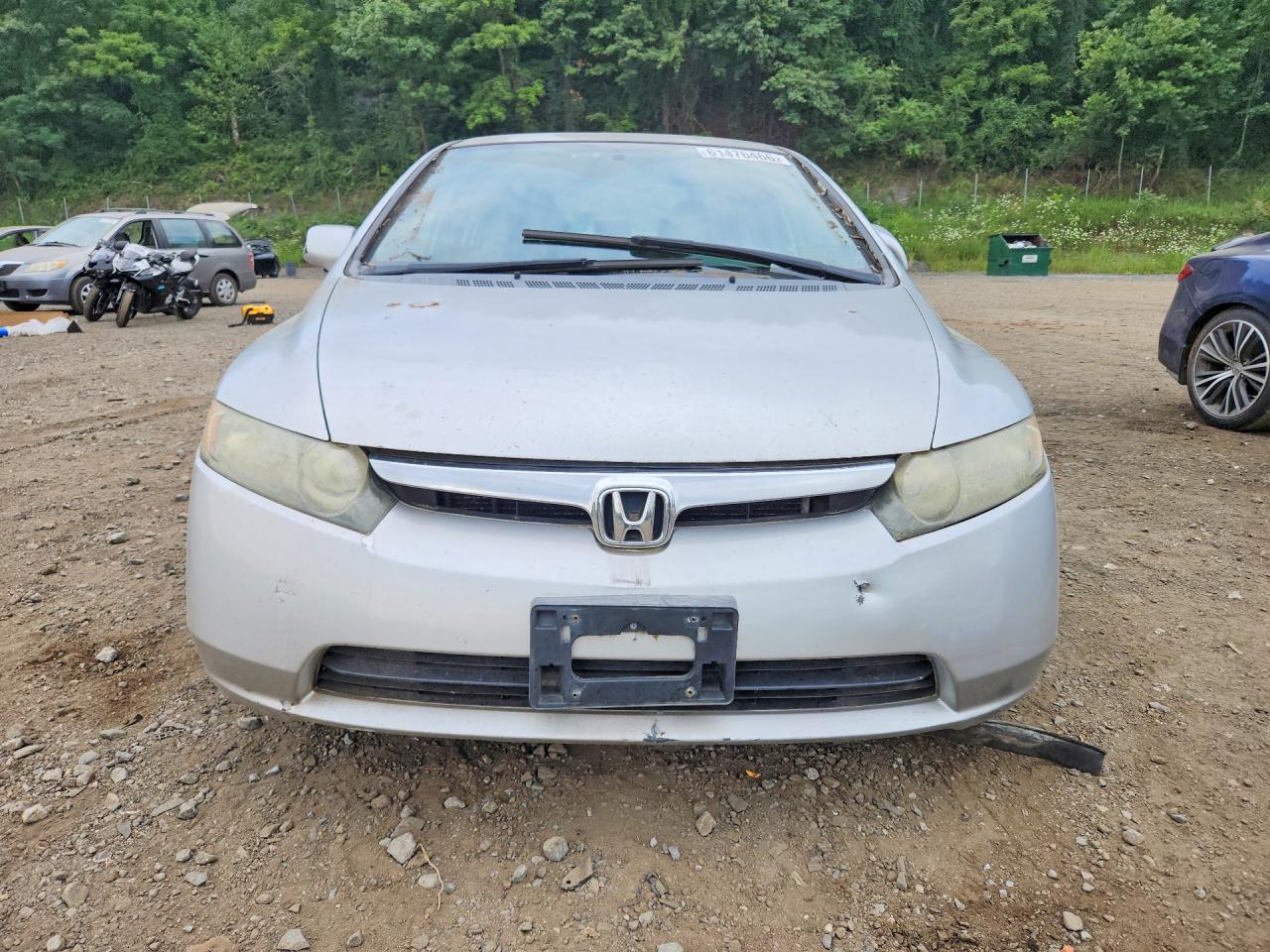 2006 Honda Civic Lx Silver vin: 2HGFA16516H510881