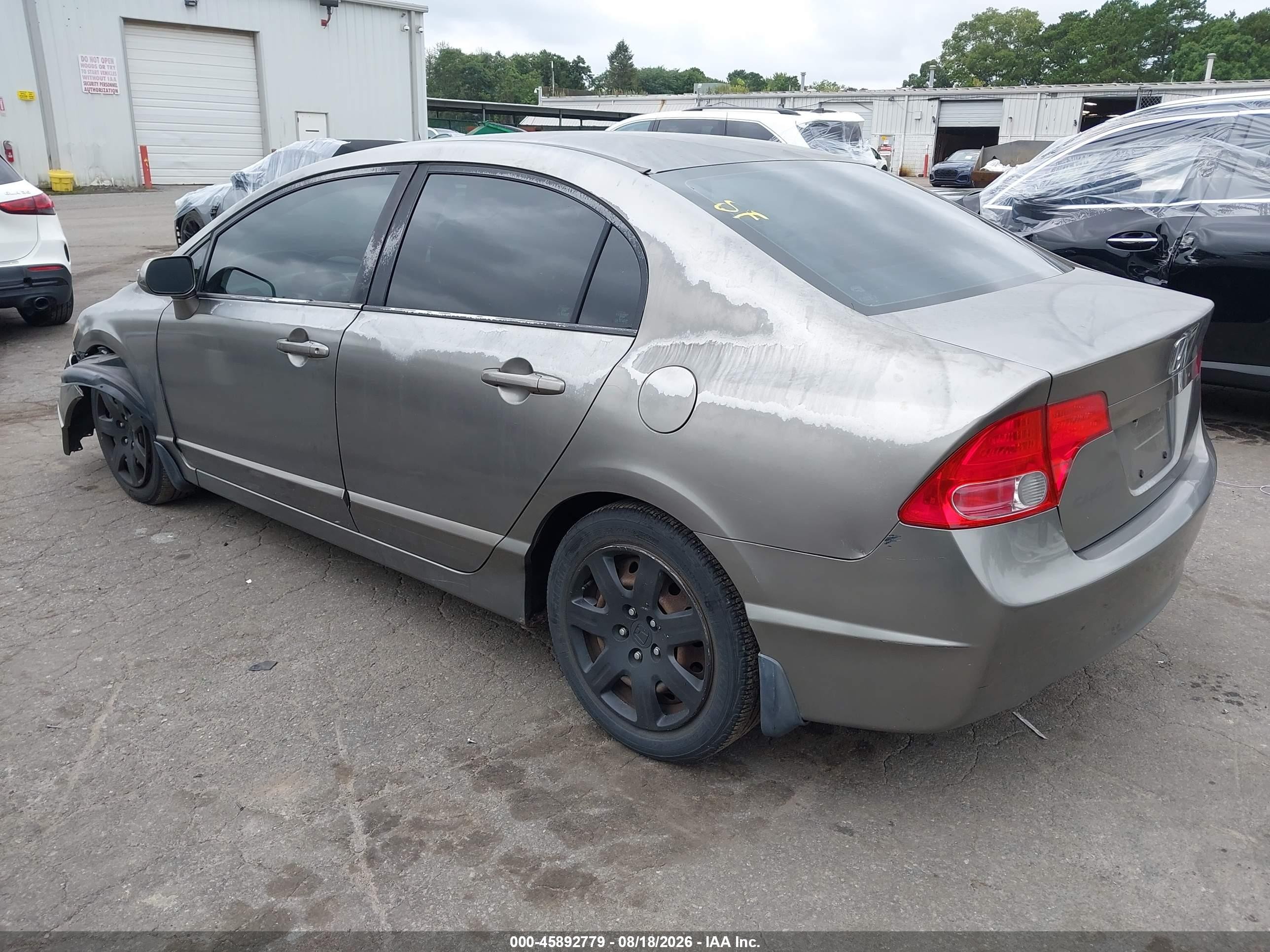 2006 Honda Civic Lx Silver vin: 2HGFA16516H513781