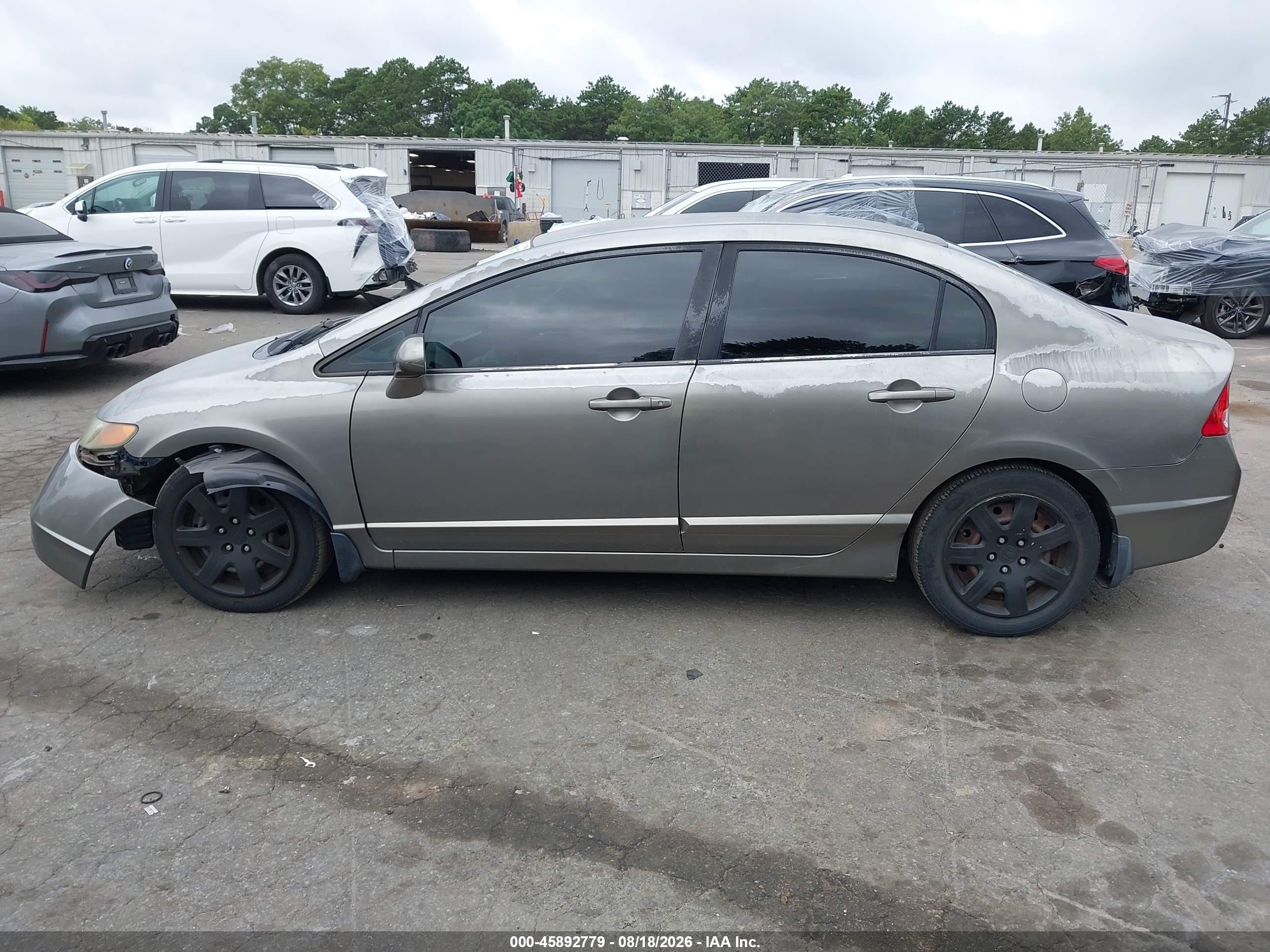 2006 Honda Civic Lx Silver vin: 2HGFA16516H513781