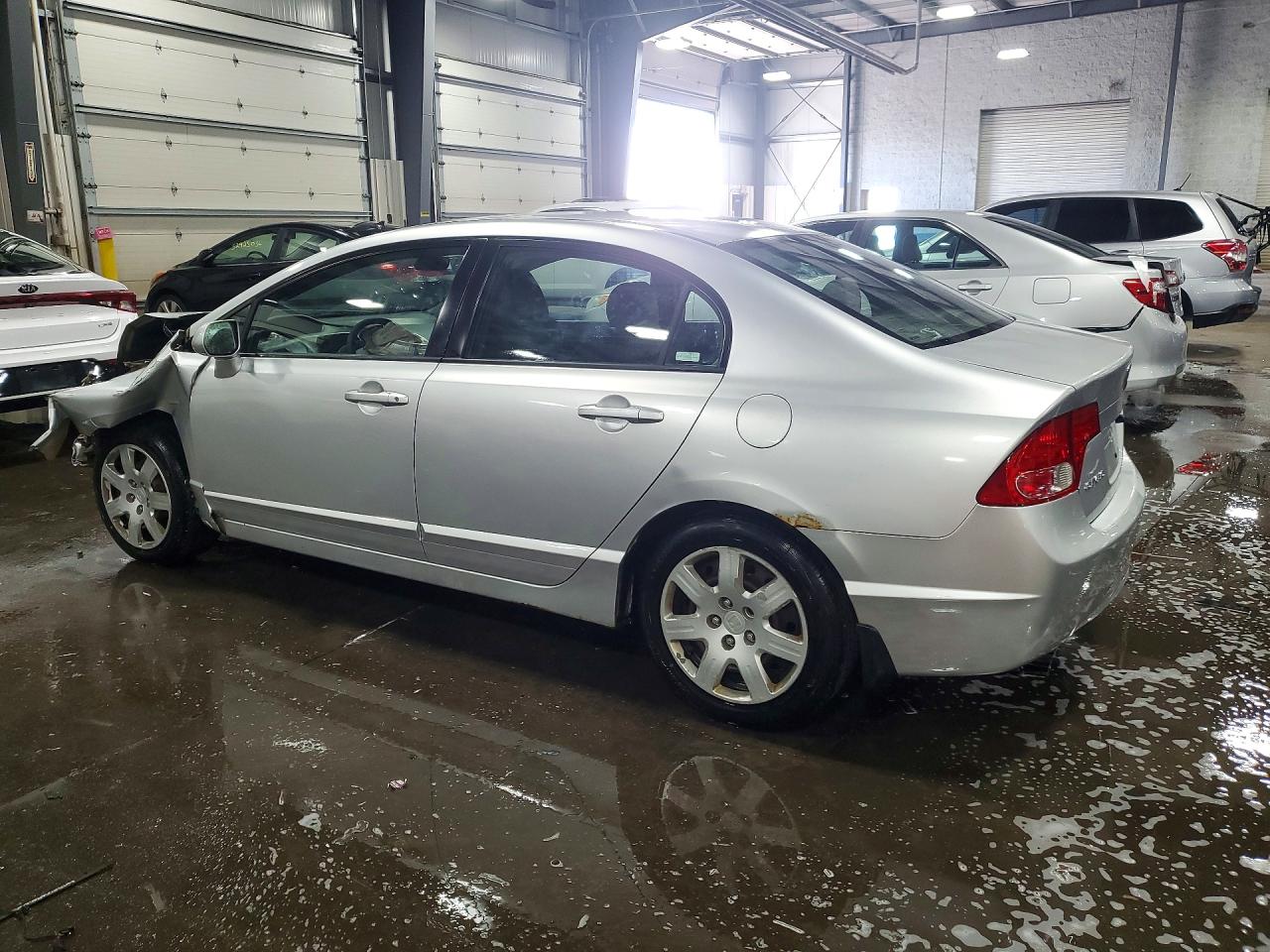 2006 Honda Civic Lx Серебряный vin: 2HGFA16516H516082