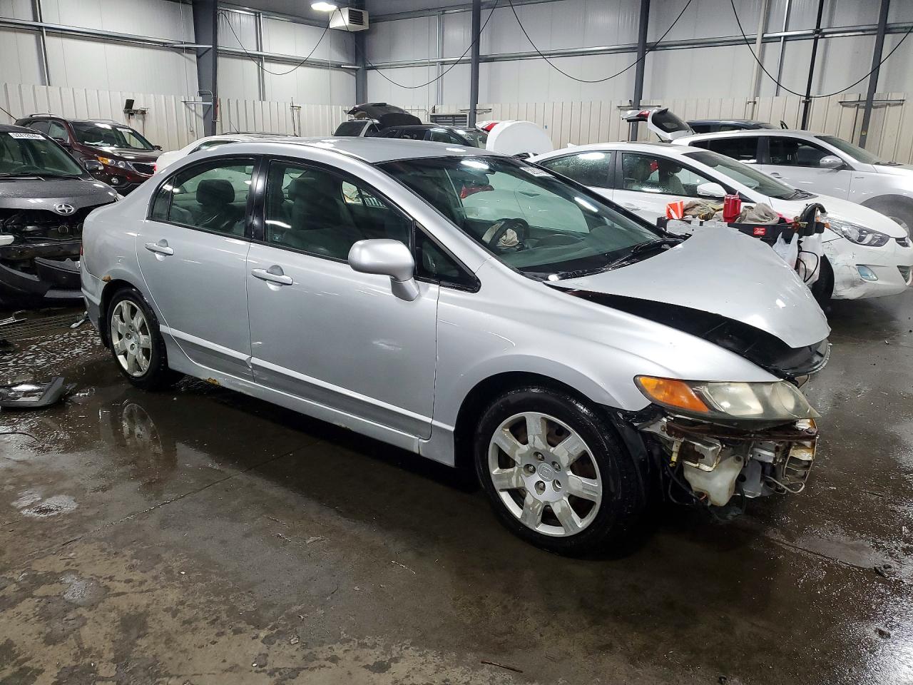 2006 Honda Civic Lx Серебряный vin: 2HGFA16516H516082