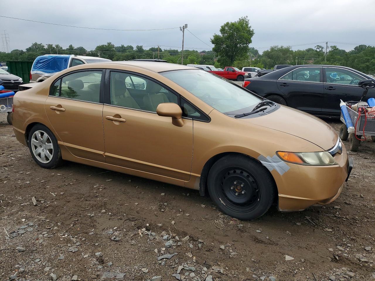 2006 Honda Civic Lx Gold vin: 2HGFA16516H519564