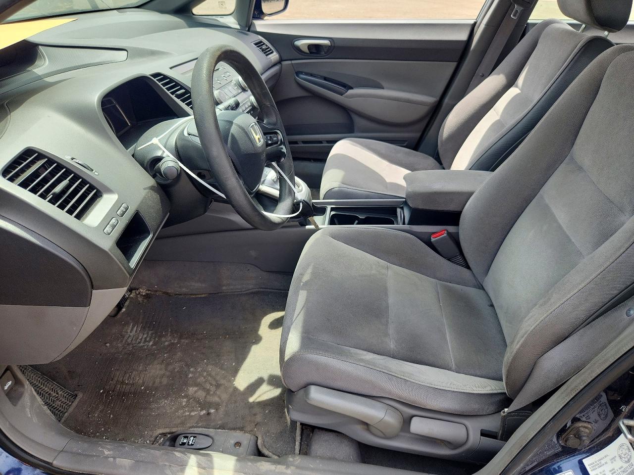 2007 Honda Civic Lx Blue vin: 2HGFA16517H021334