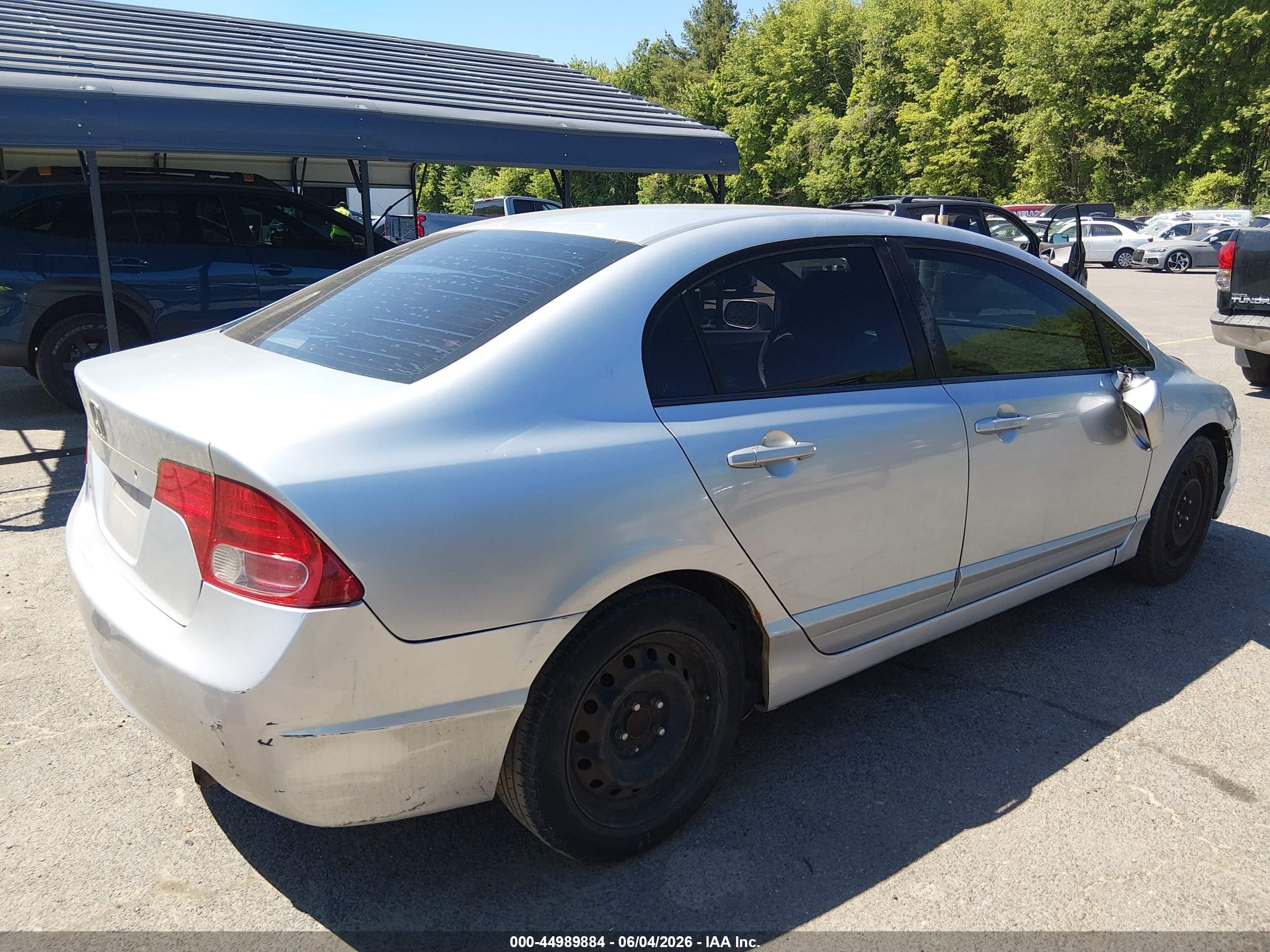 2007 Honda Civic Lx Silver vin: 2HGFA16517H505889