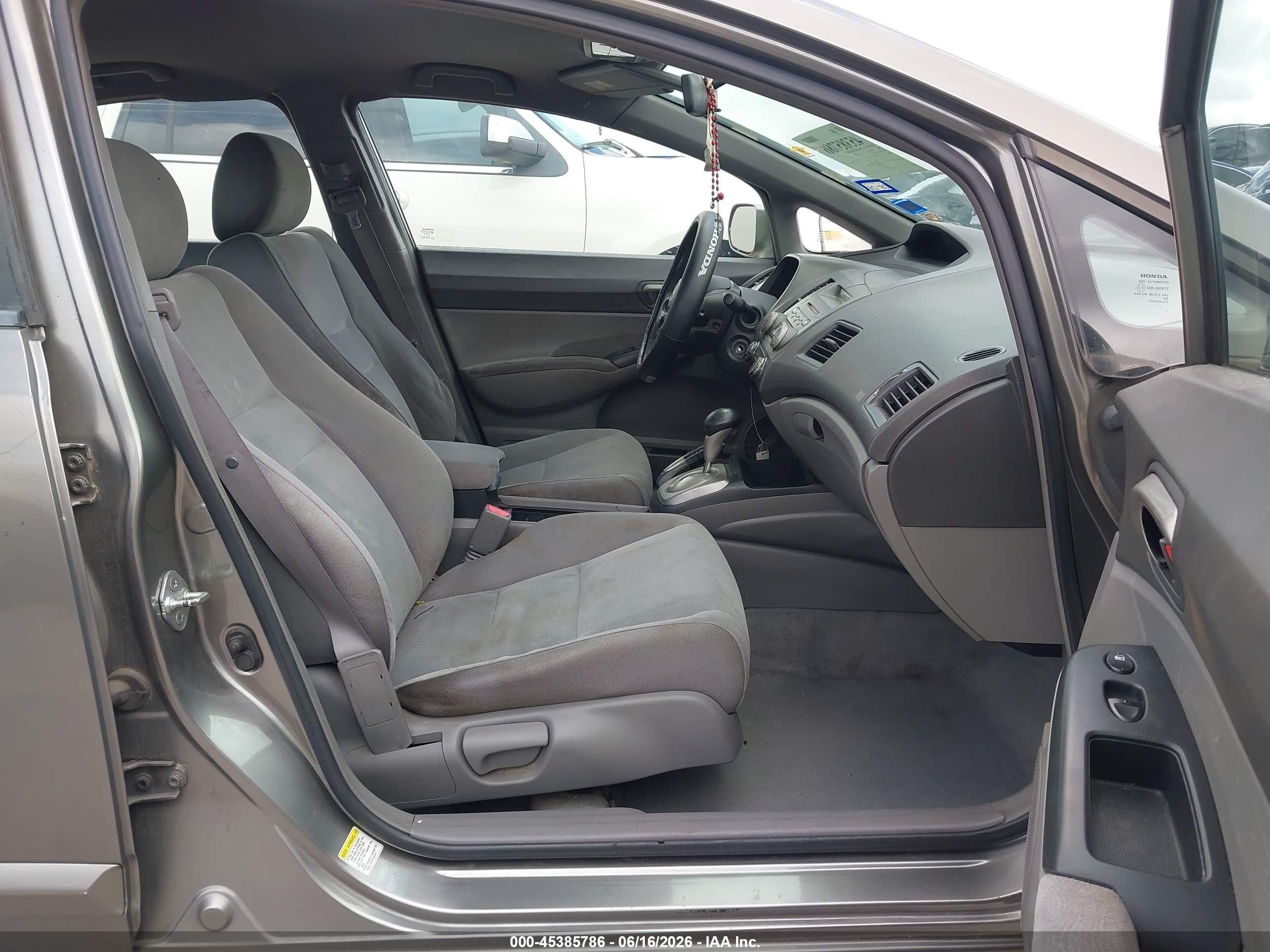 2008 Honda Civic Lx Gray vin: 2HGFA16518H302888