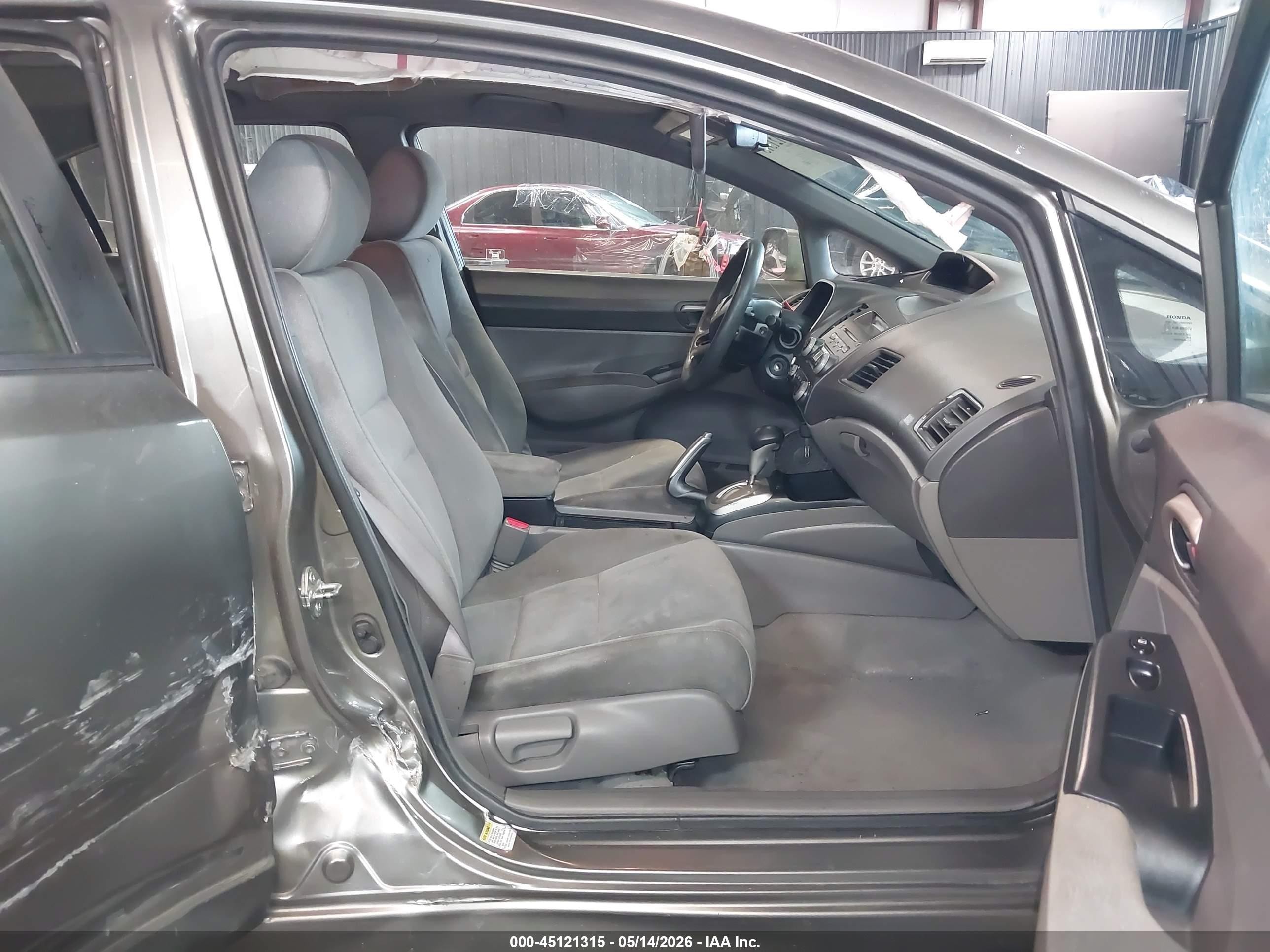 2008 Honda Civic Lx Серый vin: 2HGFA16518H325751