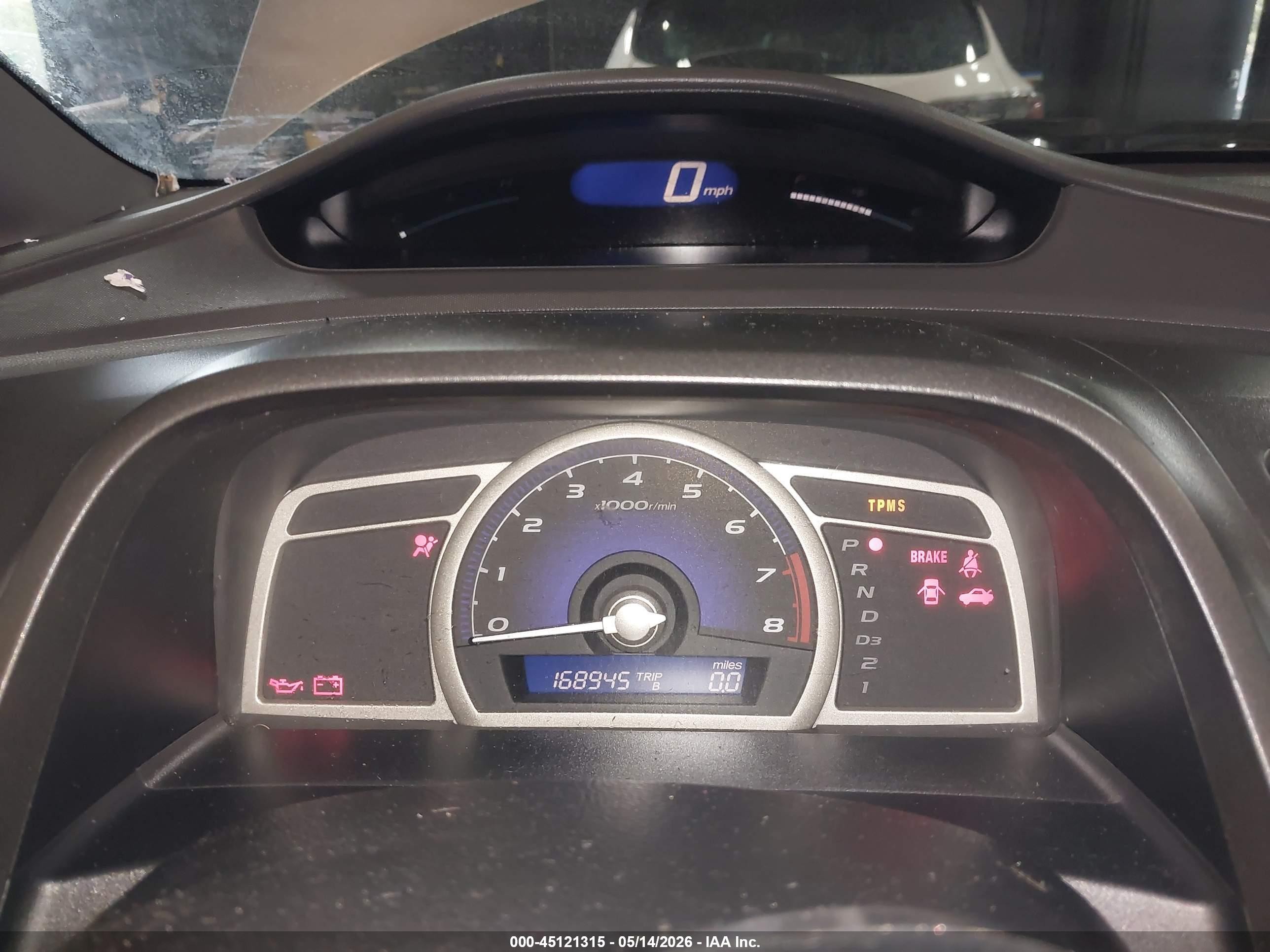 2008 Honda Civic Lx Серый vin: 2HGFA16518H325751