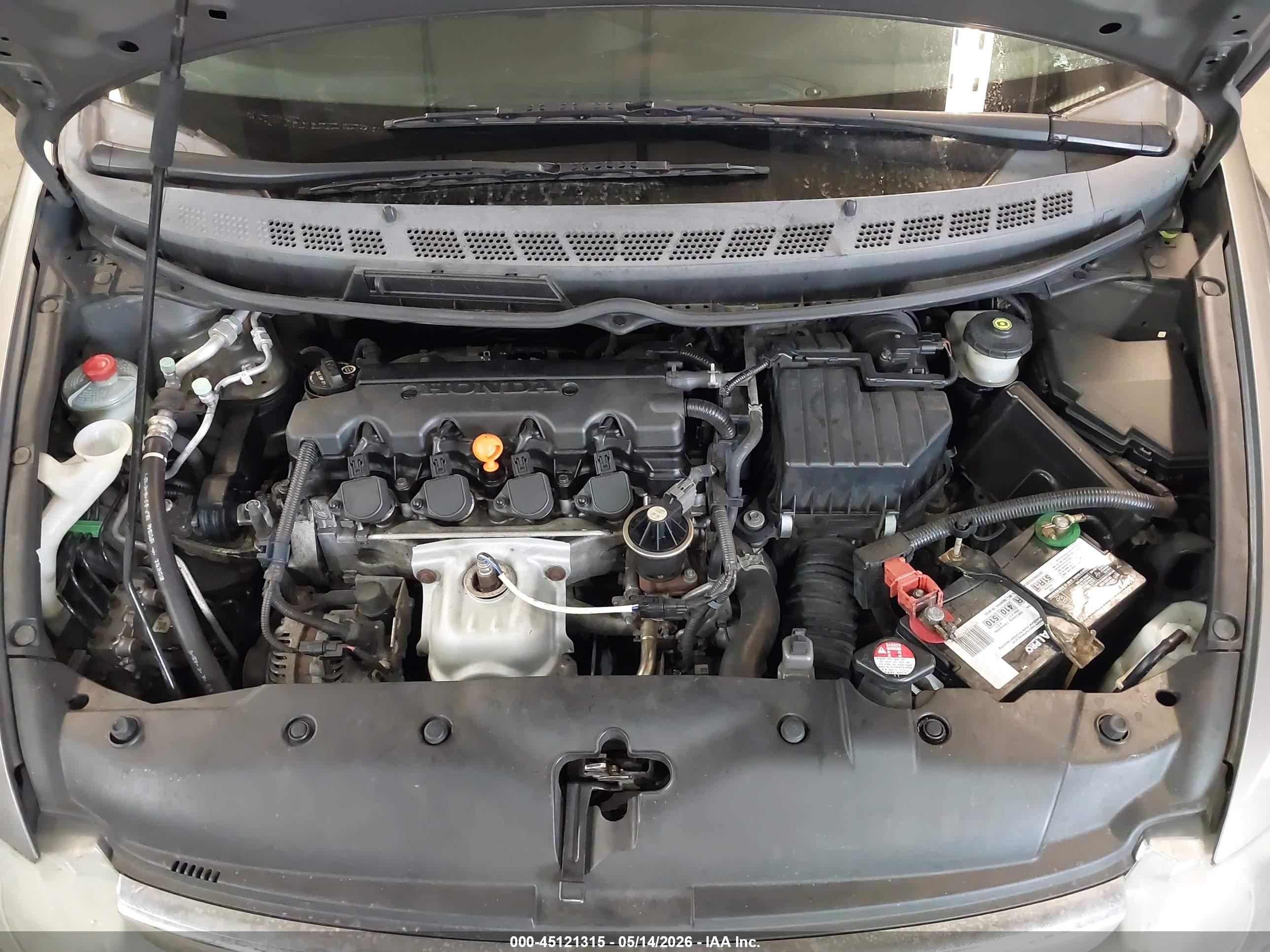 2008 Honda Civic Lx Серый vin: 2HGFA16518H325751