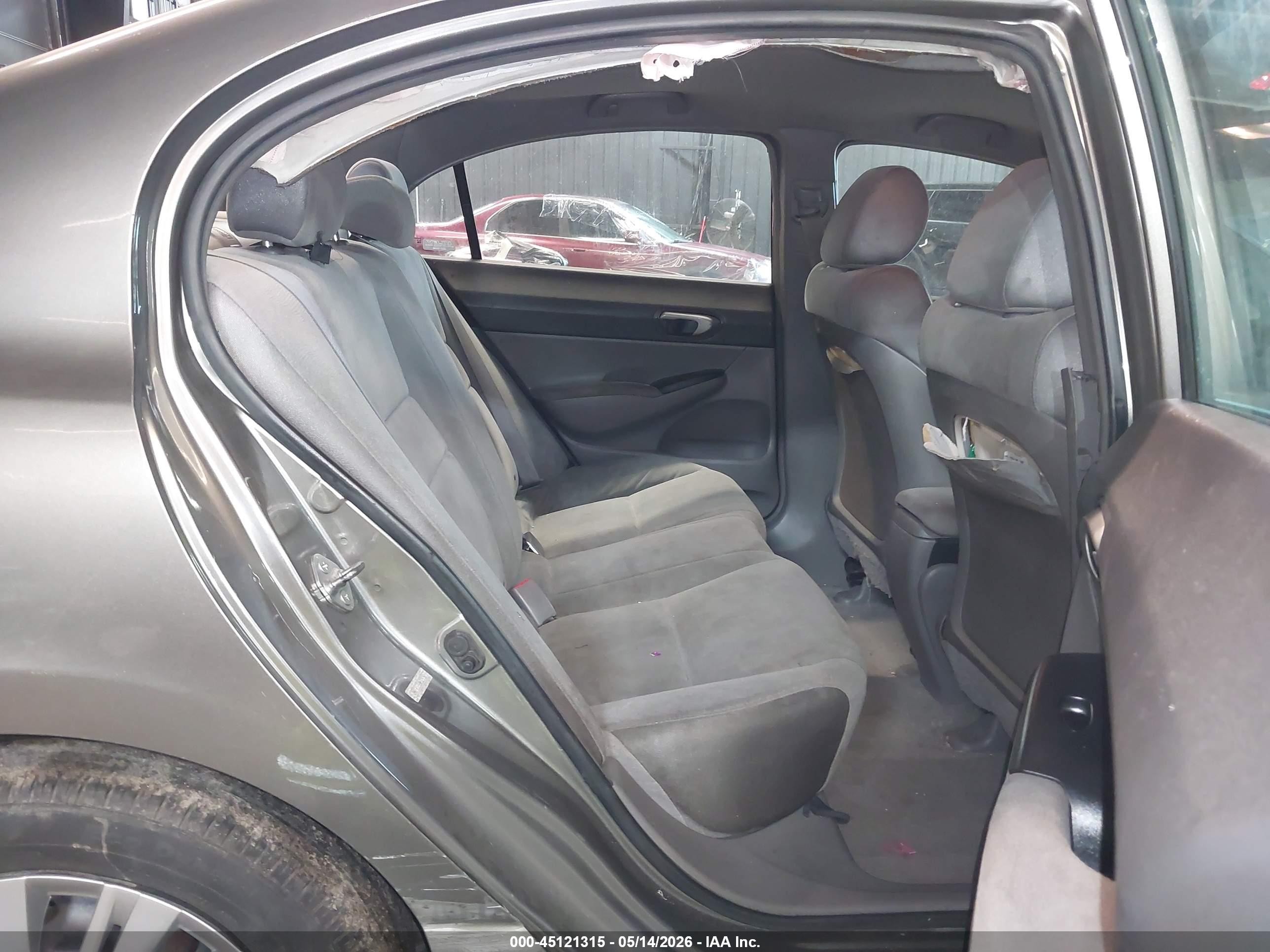 2008 Honda Civic Lx Серый vin: 2HGFA16518H325751