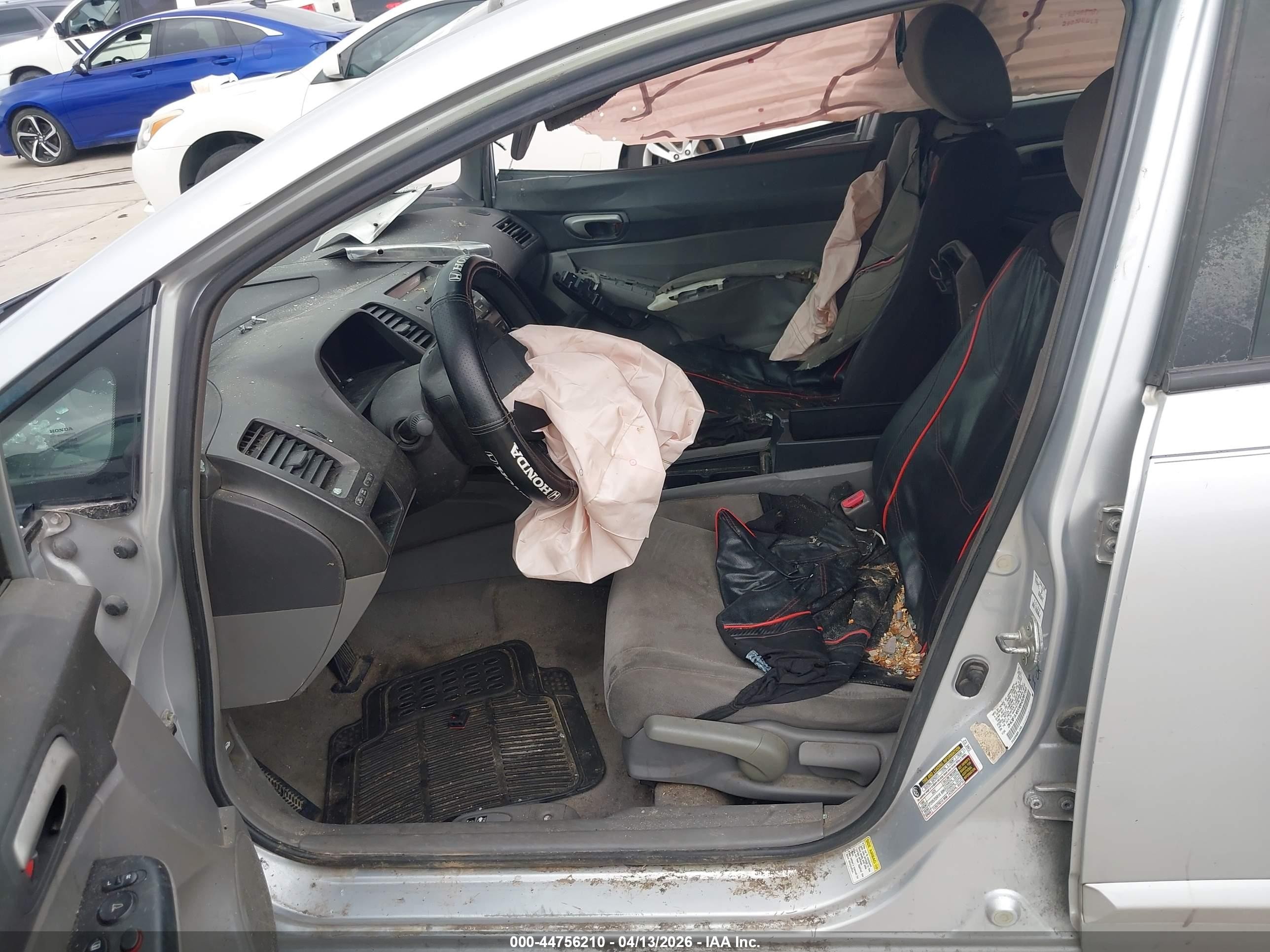 2008 Honda Civic Lx Silver vin: 2HGFA16518H326785