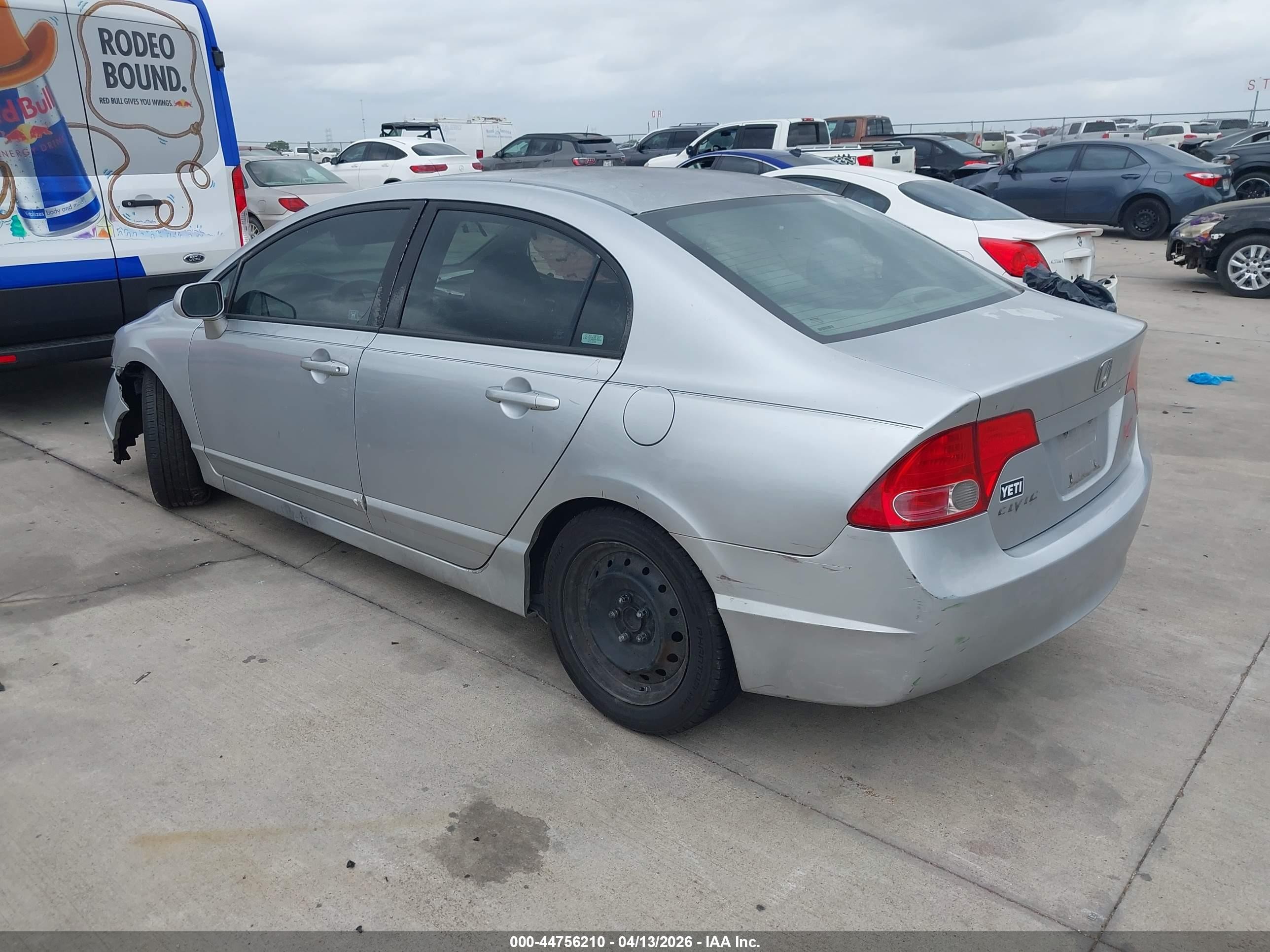 2008 Honda Civic Lx Silver vin: 2HGFA16518H326785